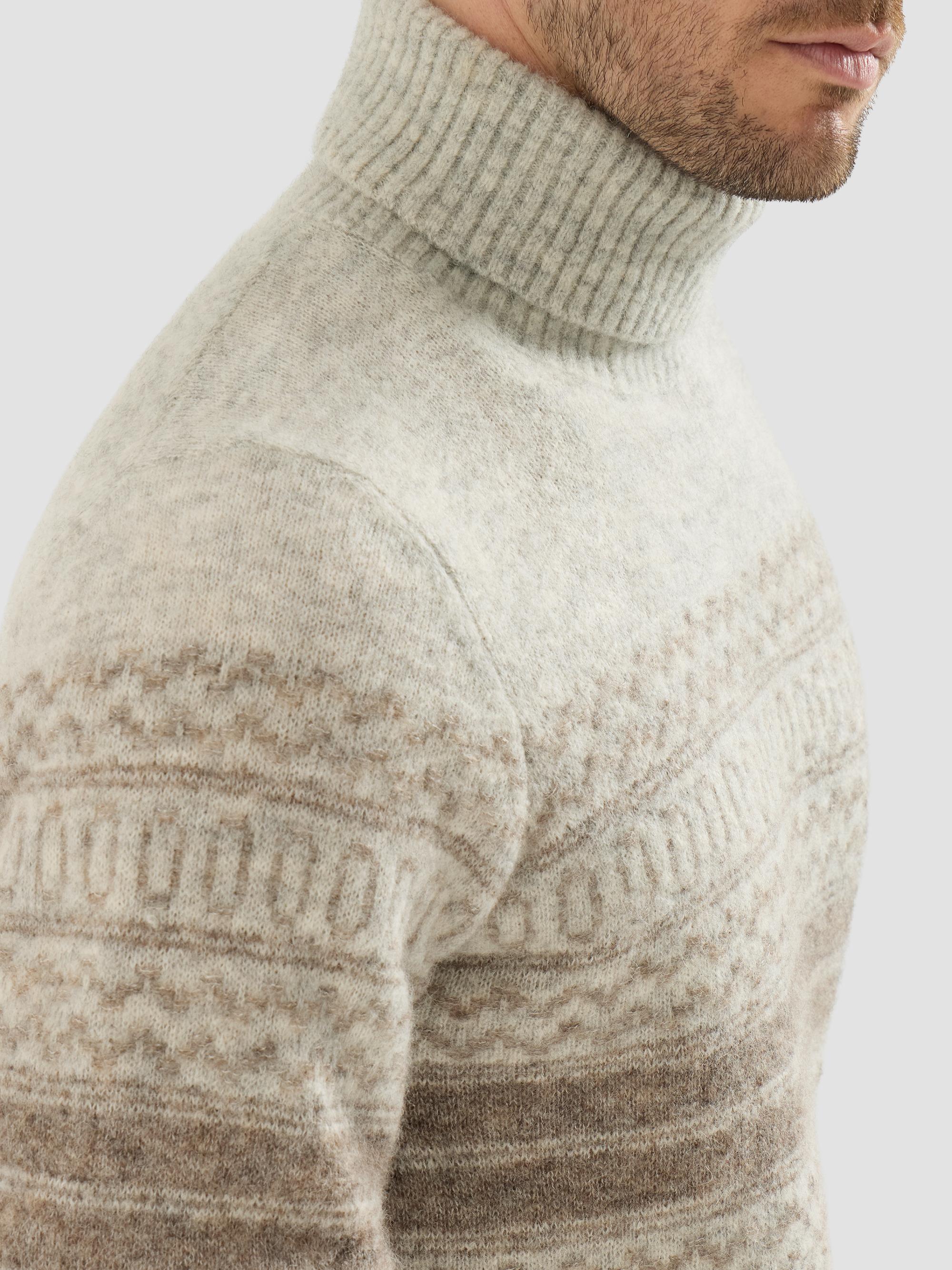 Brunello Cucinelli Alpaca, Cashmere and Wool Nordic Jacquard