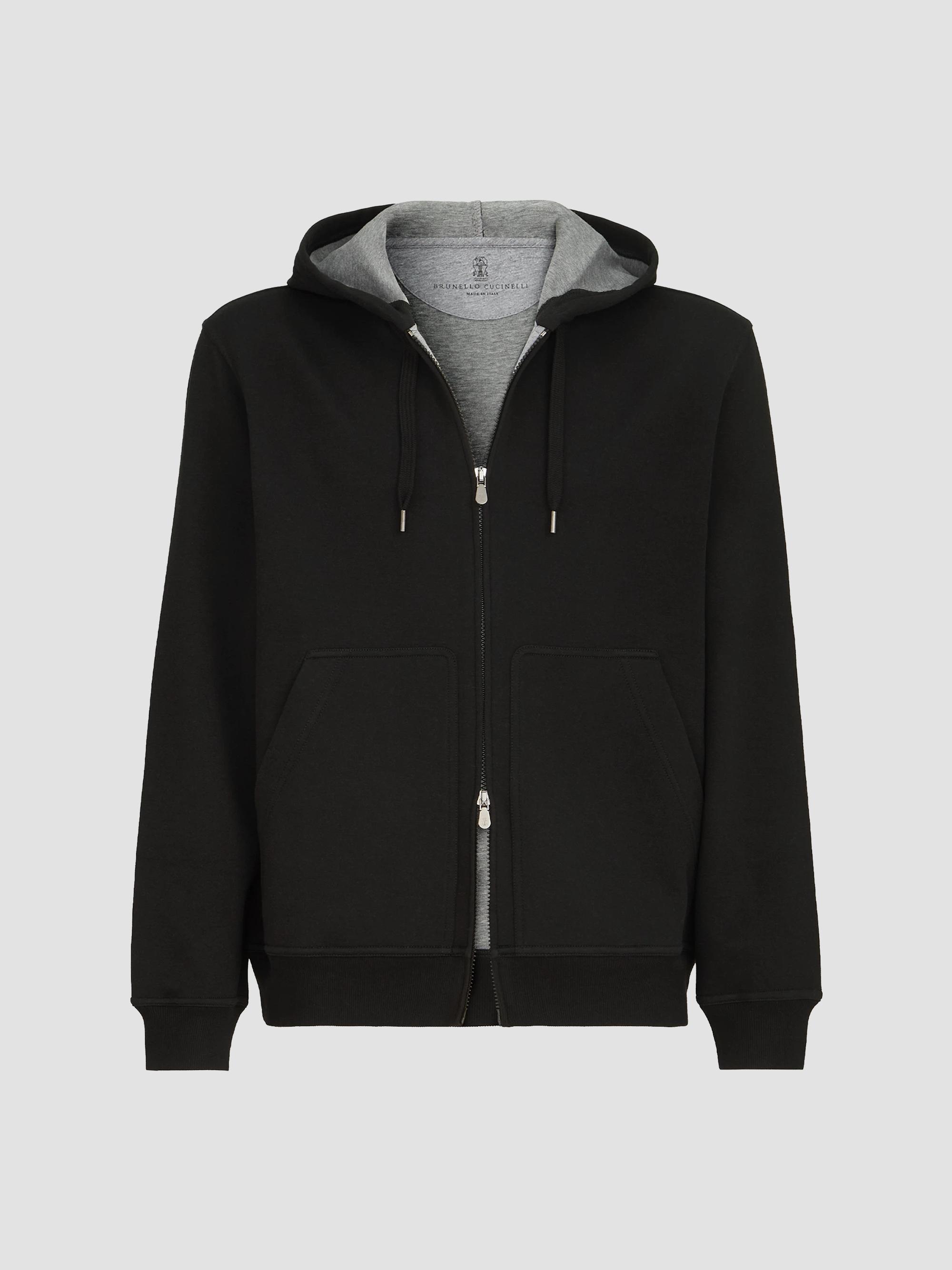 Prada Technical Cotton Hoodie | Saks Fifth Avenue
