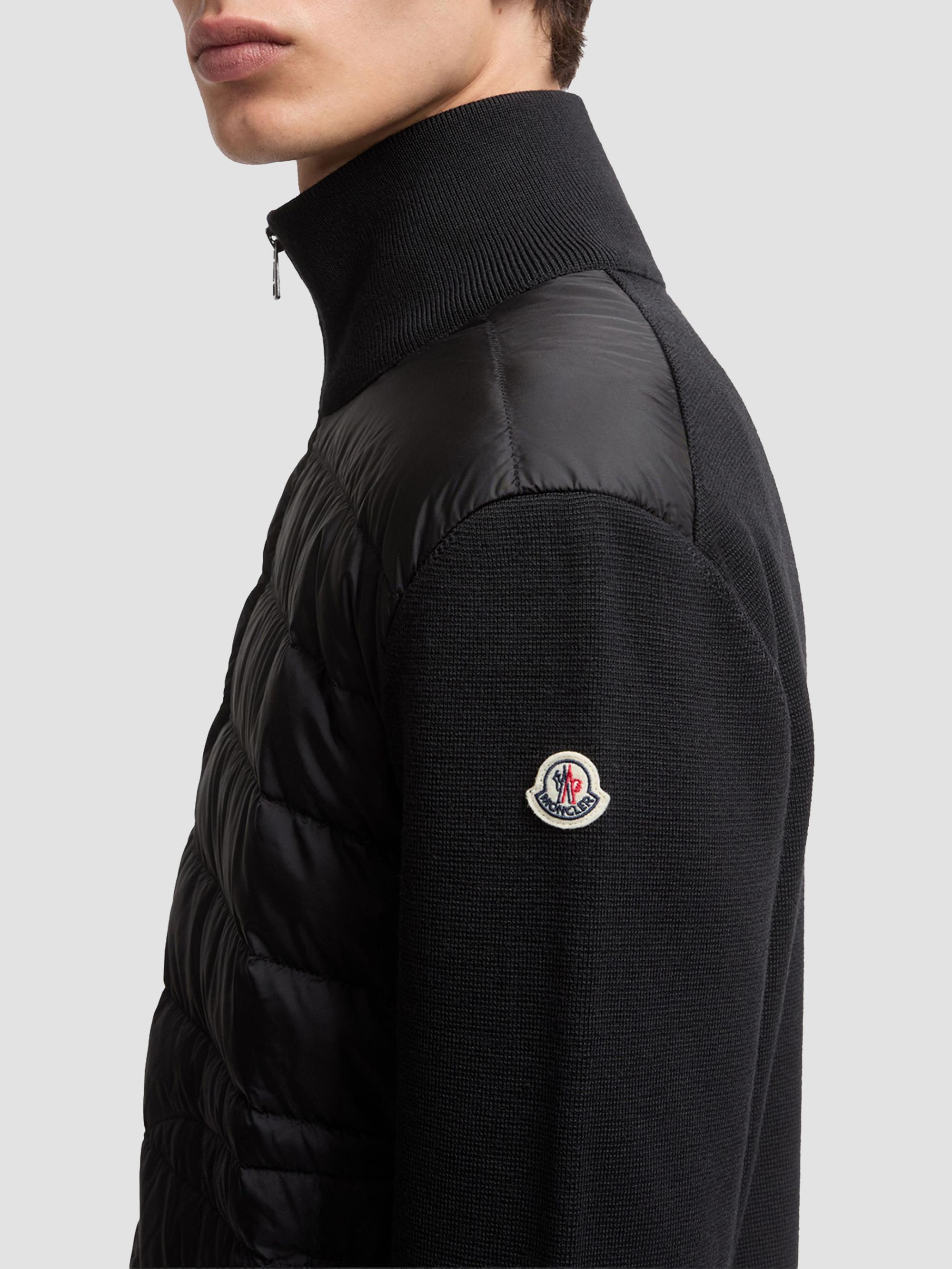 Moncler Down-Filled Cardigan | Saks Fifth Avenue
