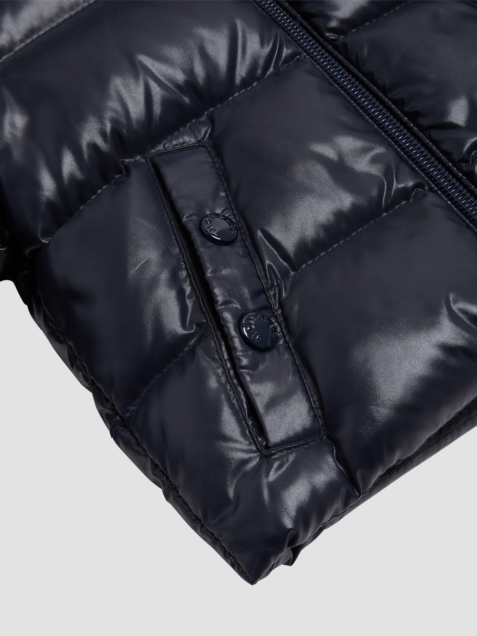 Moncler Baby Boy's & Little Boy's K2 Puffer Jacket - Navy Blue | Thumbnail 4