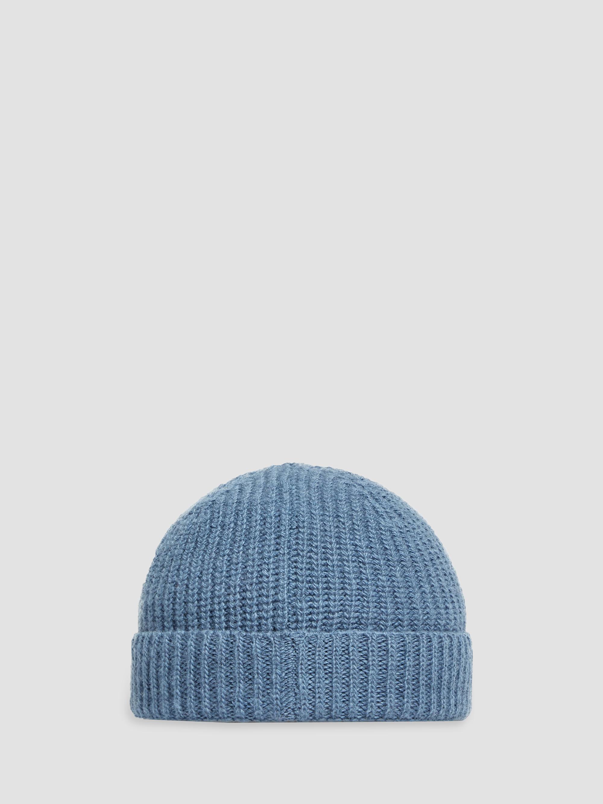 Moncler Baby Boy's & Little Boy's Beanie Hat in Wool - Cobalt Blue | Thumbnail 2