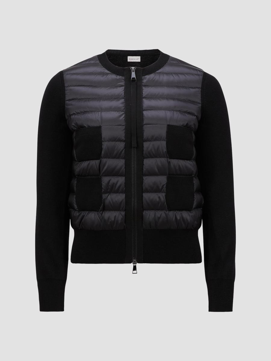 Monclerカーディガン Moncler Padded Down Knit Zip Up Cardigan | Saks Fifth Avenue