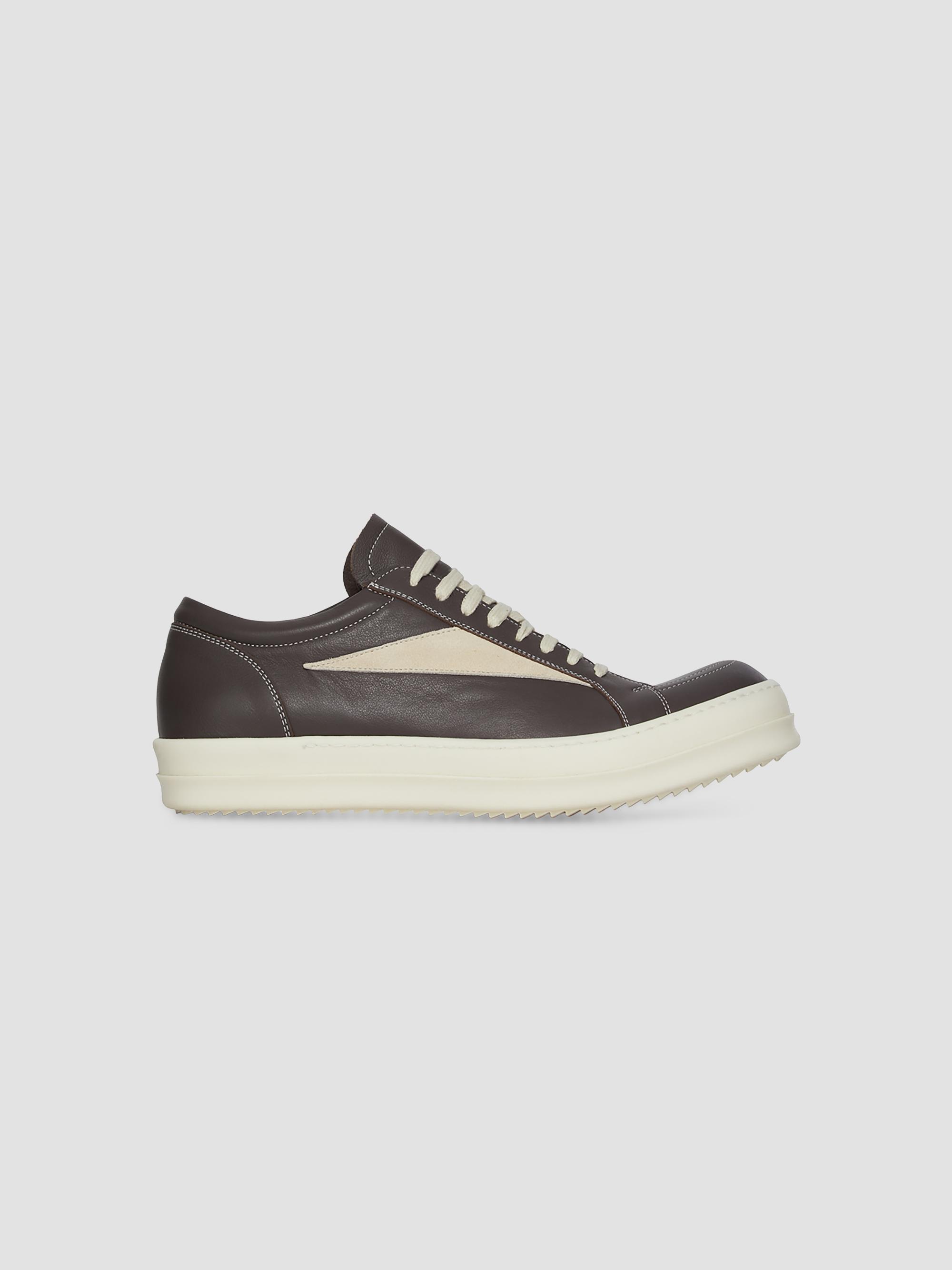 Rick Owens Vintage Leather Low-Top Sneakers | Saks Fifth Avenue