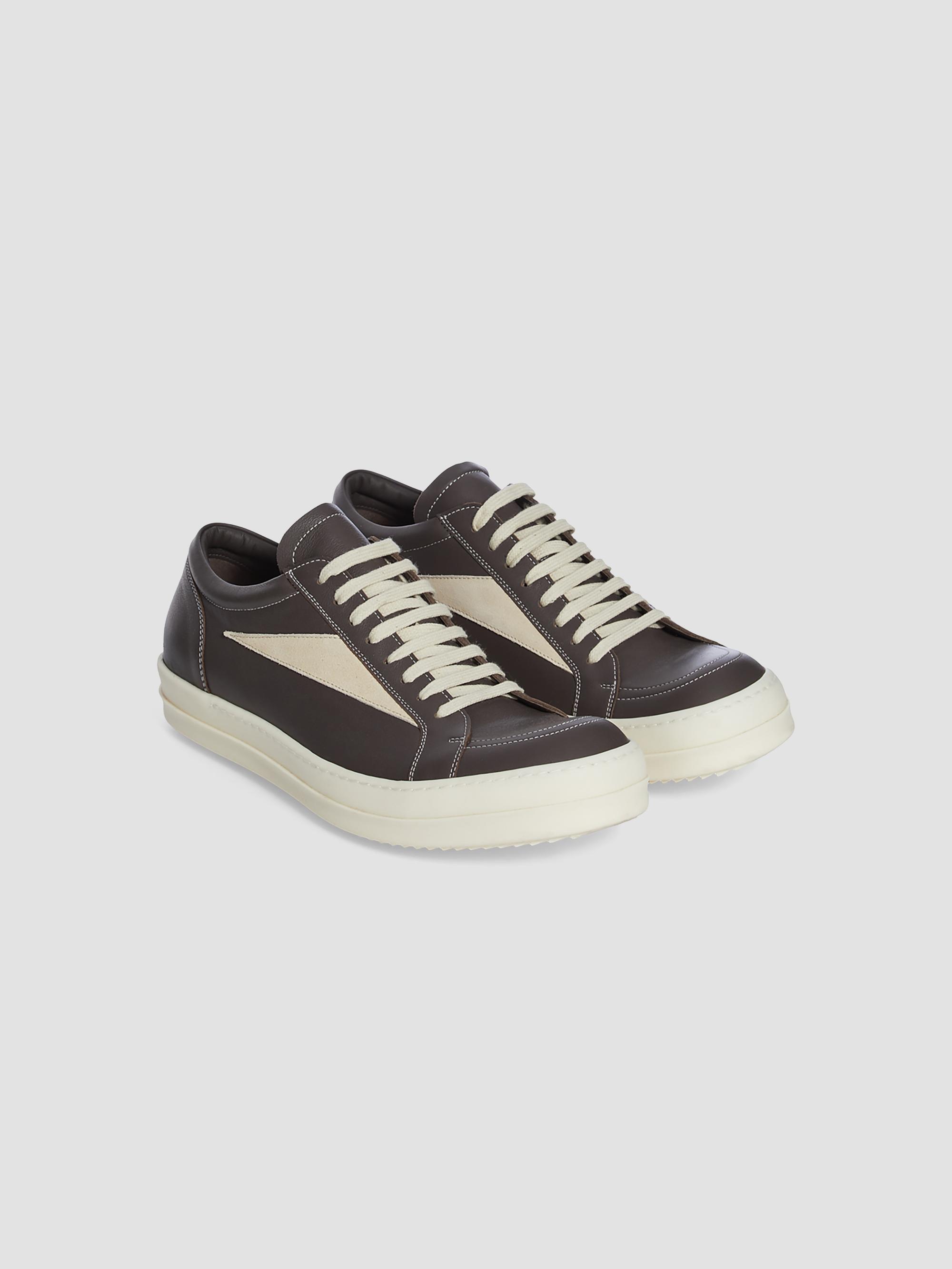Rick Owens Vintage Leather Low-Top Sneakers | Saks Fifth Avenue