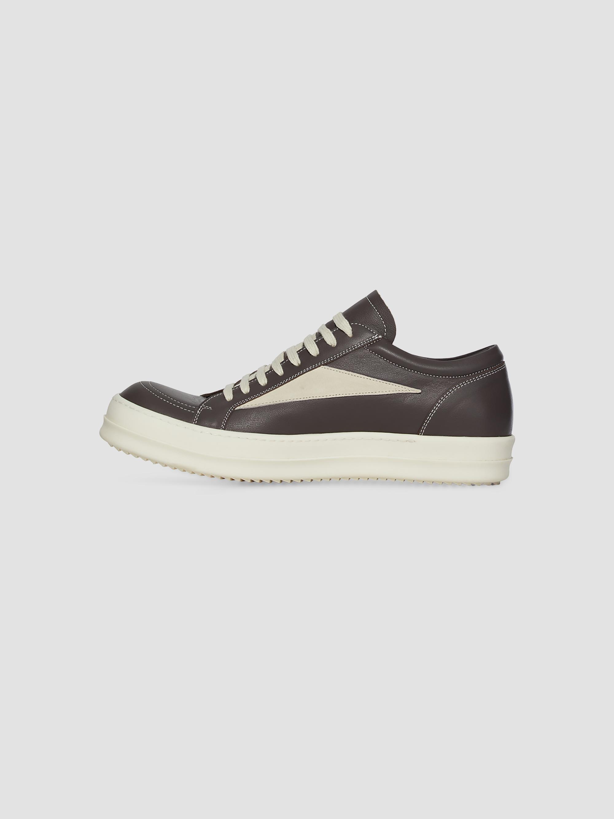 Rick Owens Vintage Leather Low-Top Sneakers | Saks Fifth Avenue
