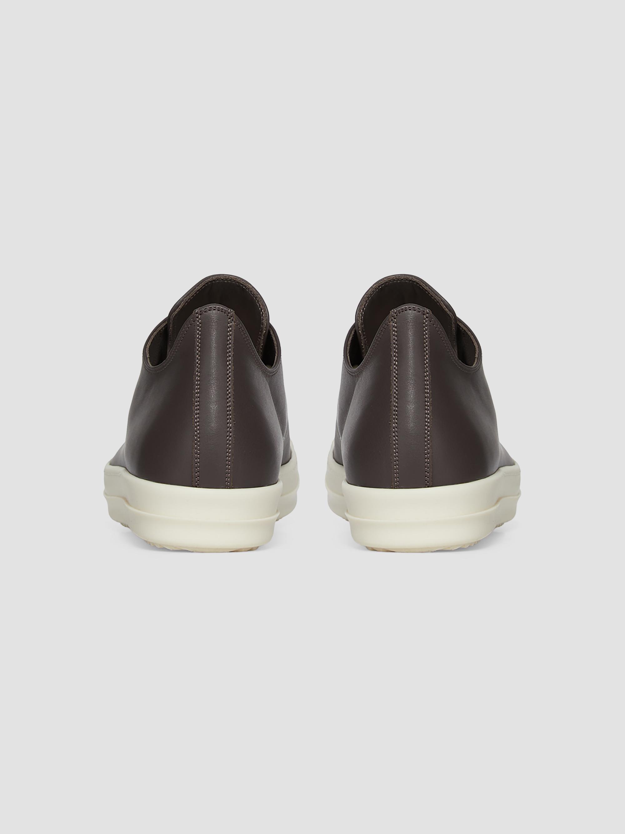 Rick Owens Leather Low-Top Sneakers | Saks Fifth Avenue