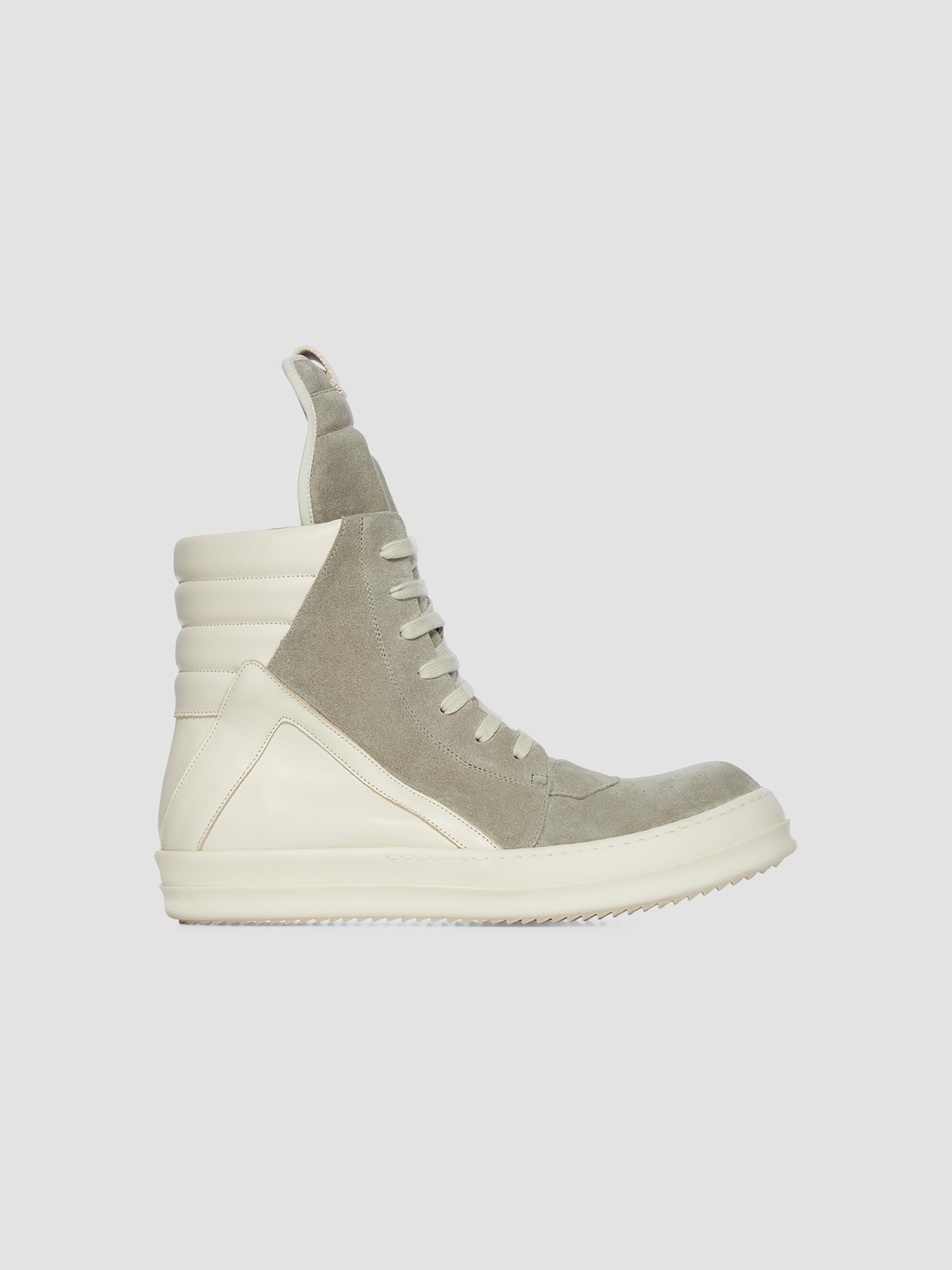Rick Owens Jumbolace Leather High-Top Sneakers | Saks Fifth Avenue