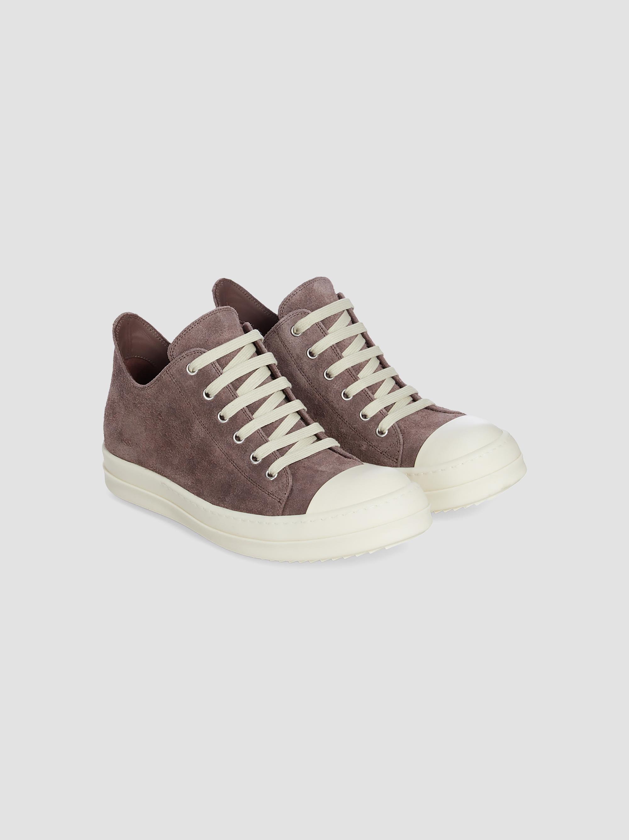 Rick Owens Suede Low-Top Sneakers | Saks Fifth Avenue