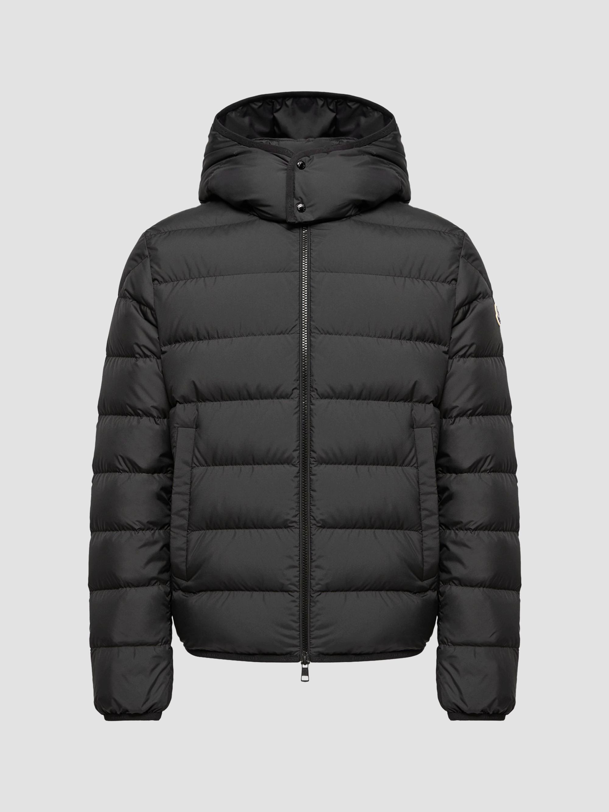 Moncler Montgenevre Wool Flannel Padded Hooded Jacket | Saks Fifth
