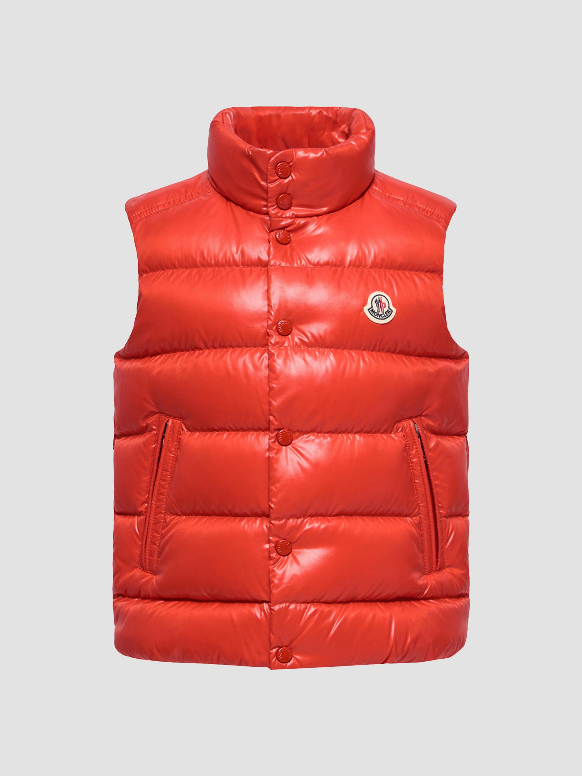 Moncler Little Boy's & Boy's Tib Puffer Vest - Red | Thumbnail 5