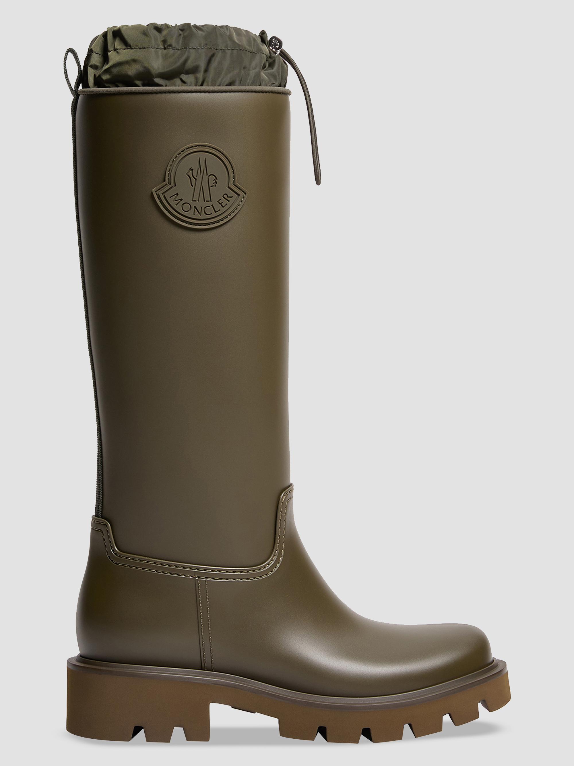 Moncler Women's Kickstream High Boots - Olive Green | Thumbnail 5