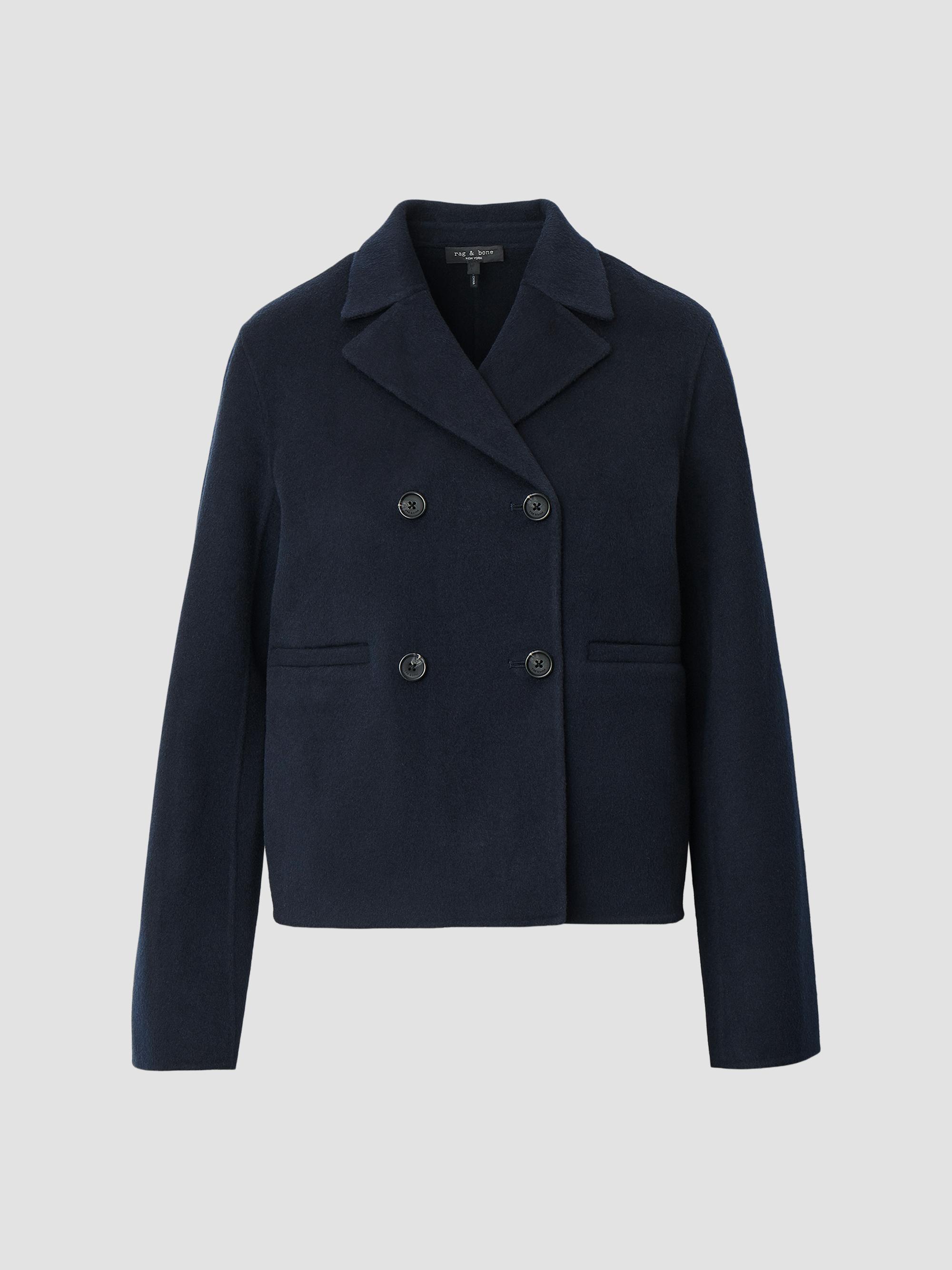 rag & bone Slade Faux Leather Blazer | Saks Fifth Avenue