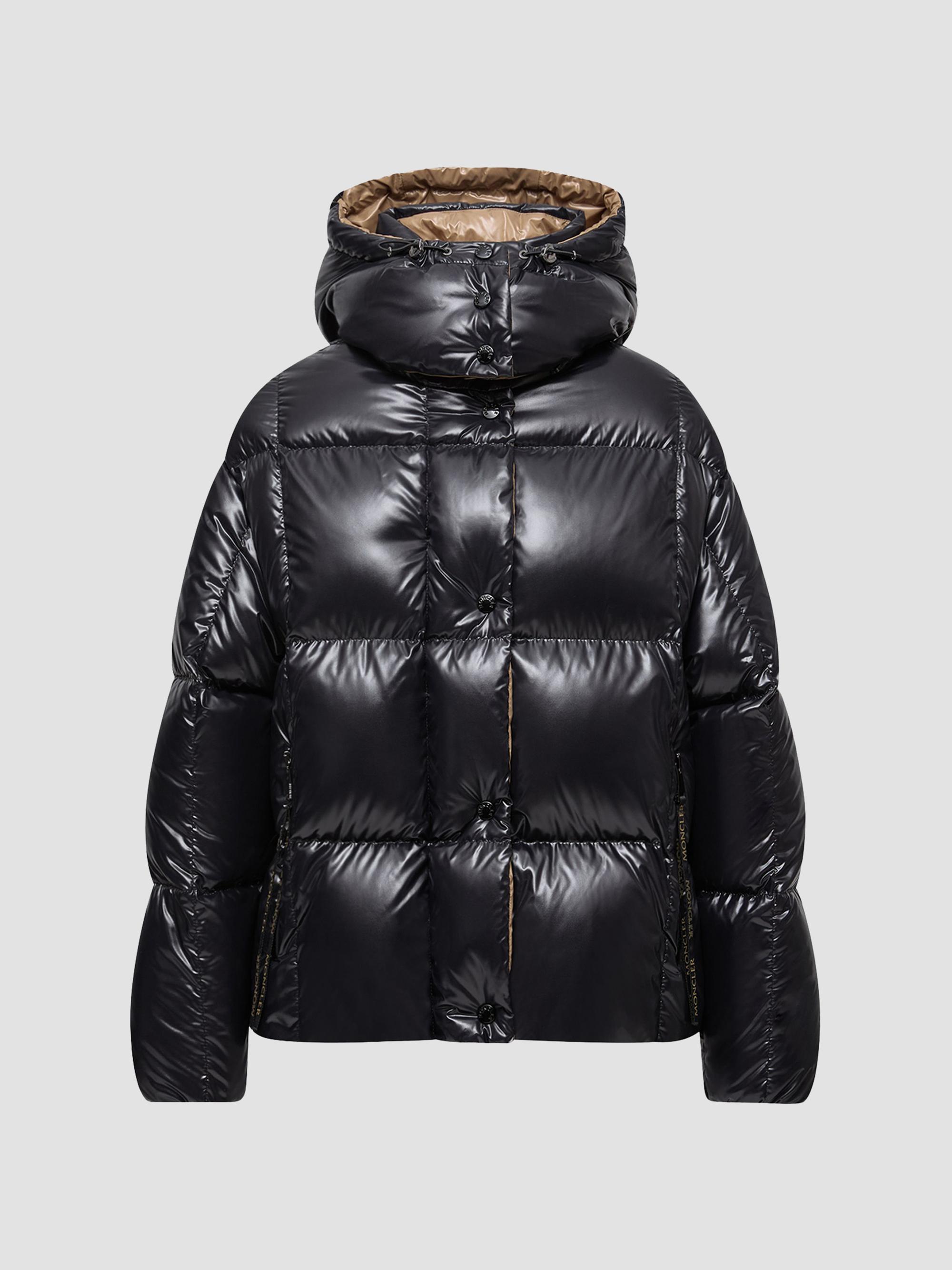 Moncler Montcla Logo Hooded Down Jacket | Saks Fifth Avenue
