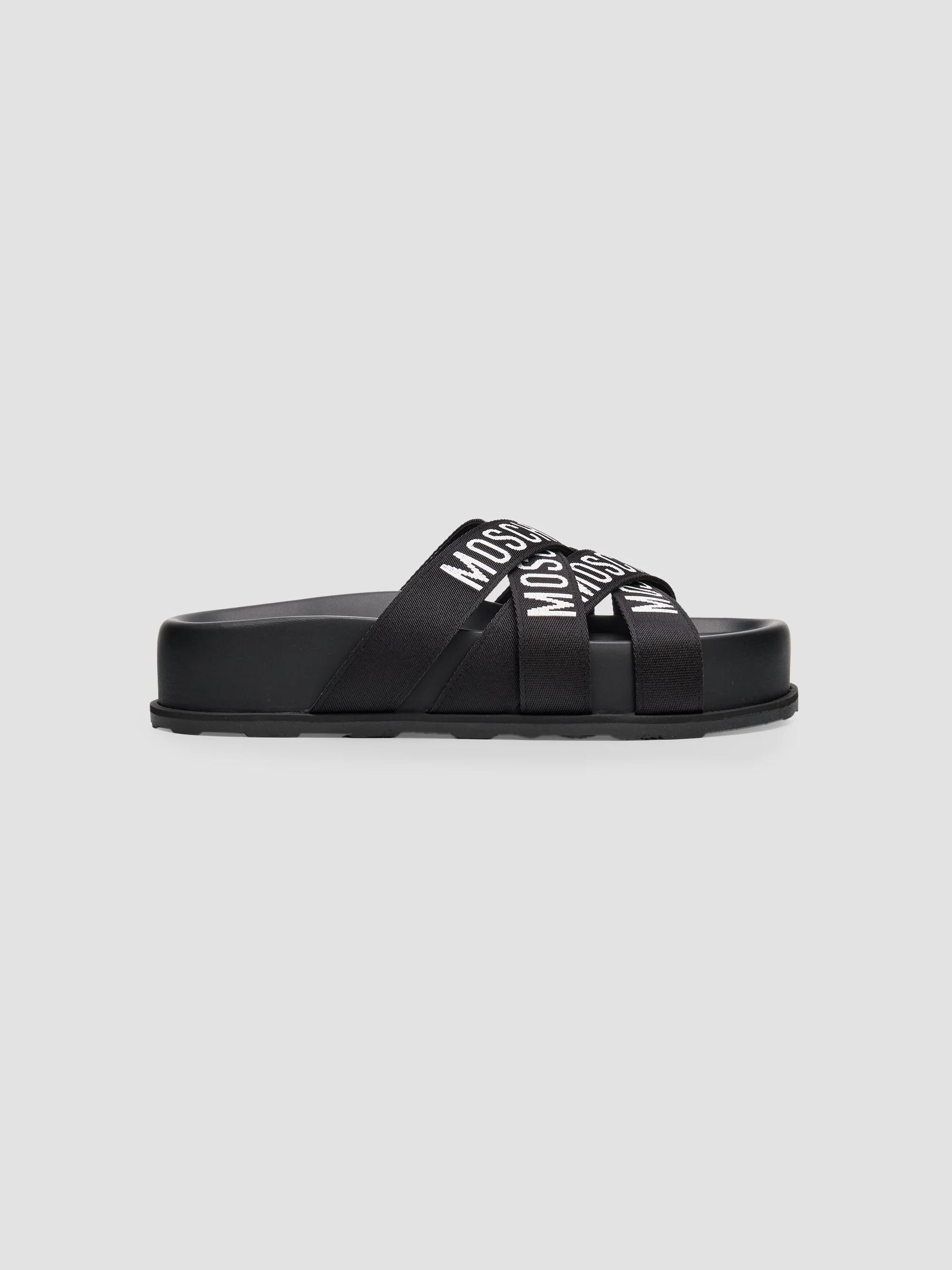Off-White Logo Pool Slider Sandals | Saks Fifth Avenue