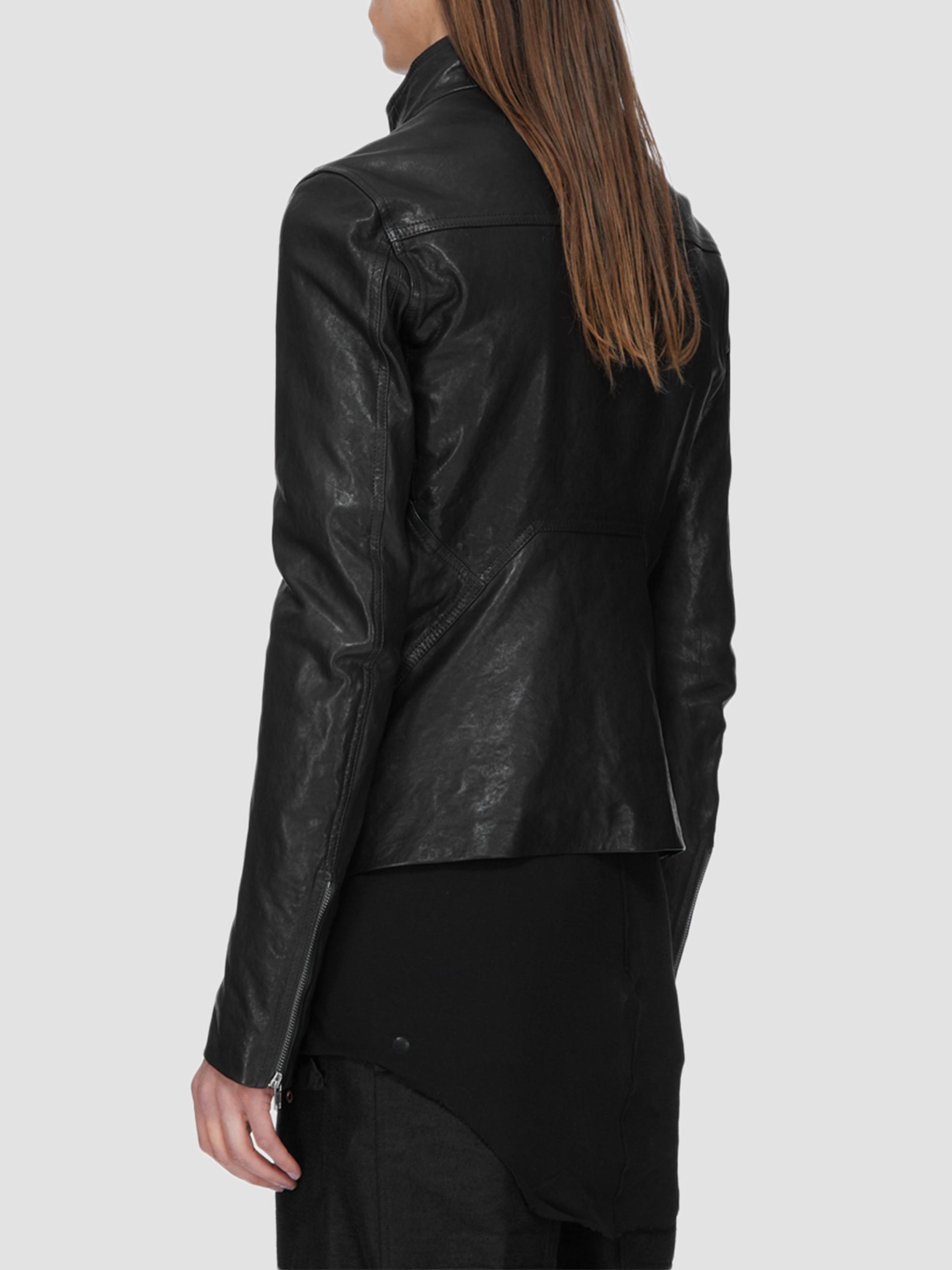 Rick Owens レザージャケット Rick Owens Release Leather Jacket | Saks Fifth Avenue