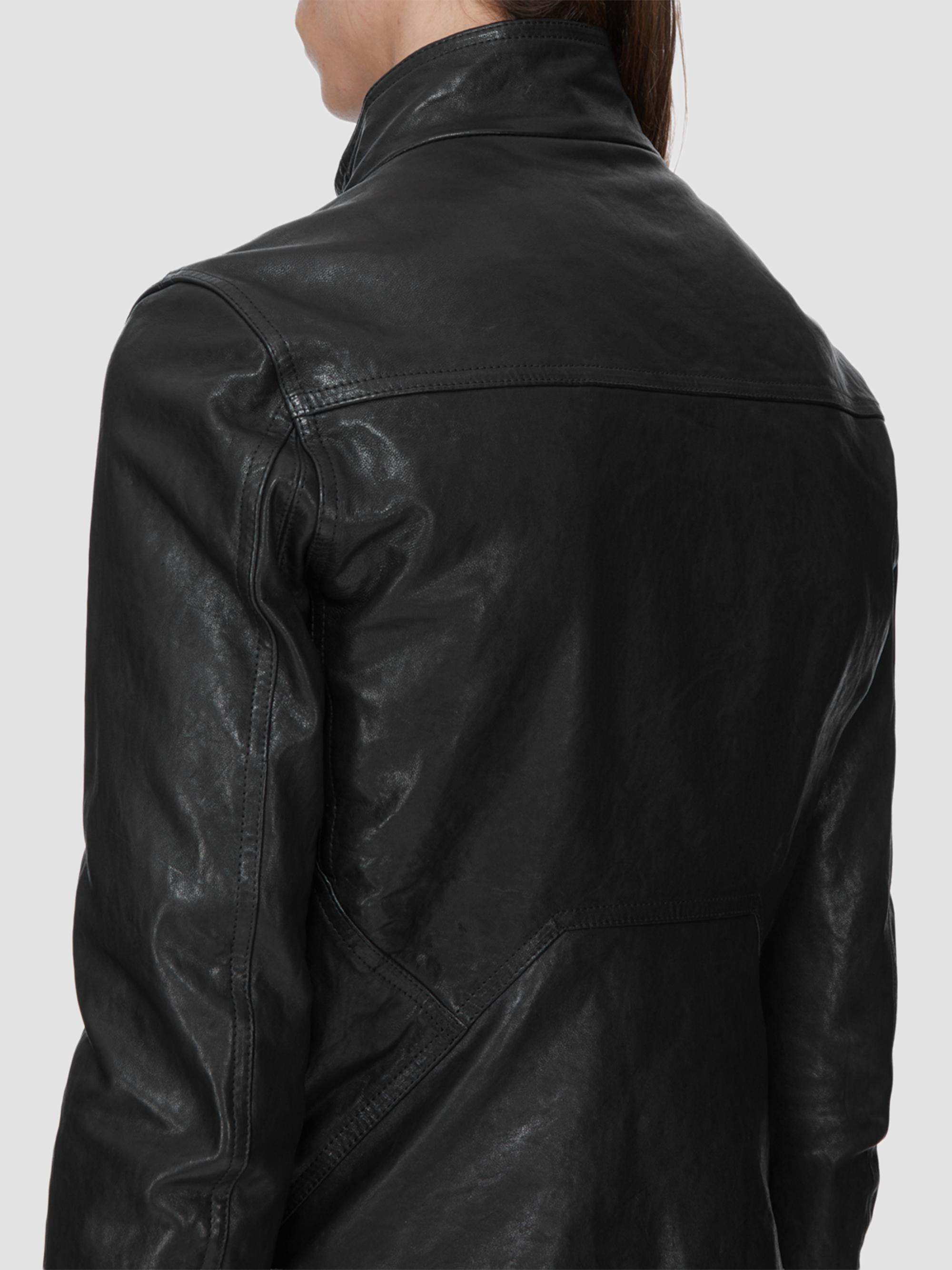 Rick Owens Release Leather Jacket | Saks Fifth Avenue