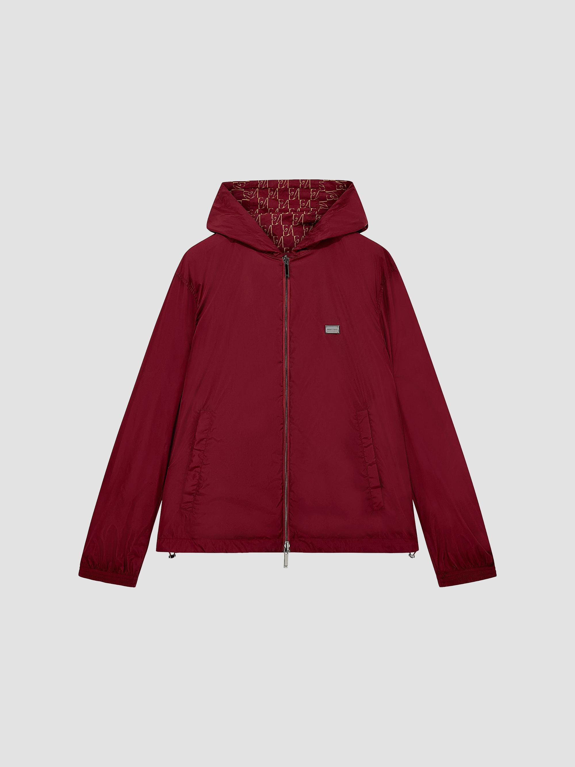Emporio Armani Stretch Nylon Zip-Front Jacket | Saks Fifth Avenue