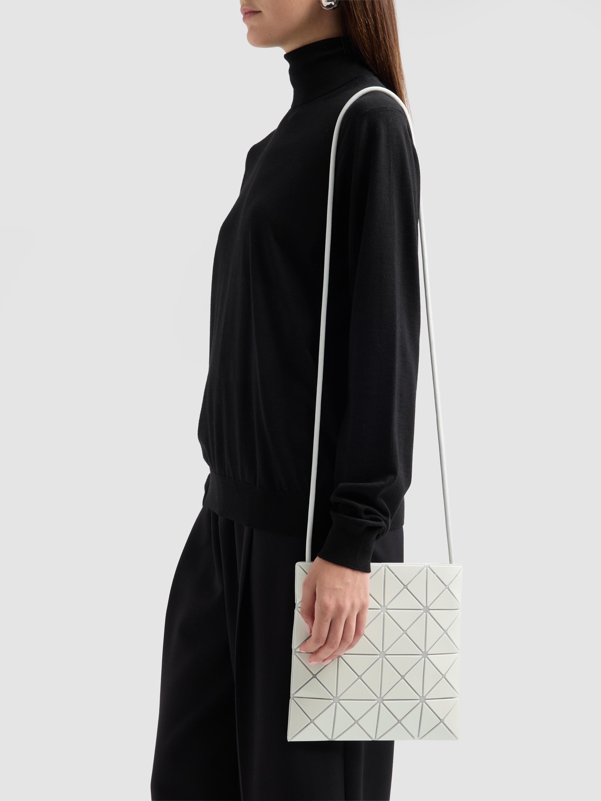BAO BAO ISSEY MIYAKE Women's Lucent Matte Crossbody Bag - Green White | Thumbnail 2