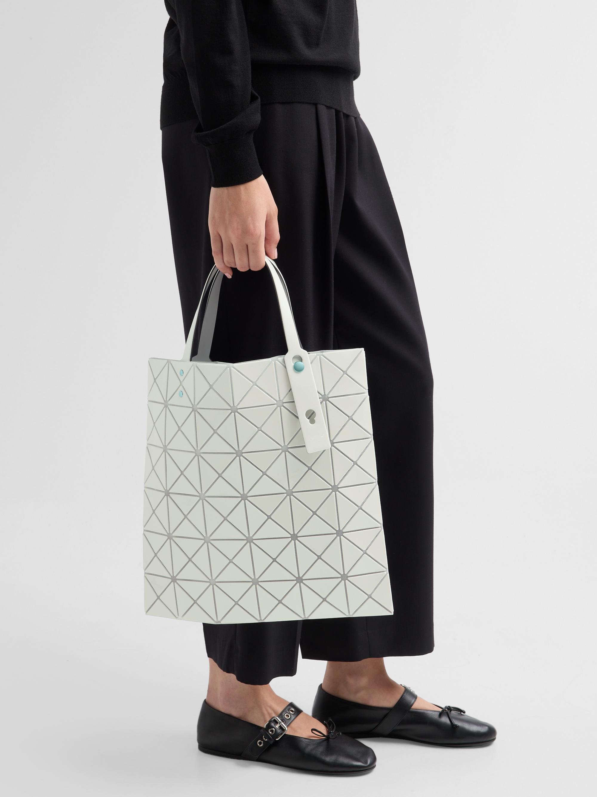 BAO BAO ISSEY MIYAKE Women's Lucent Matte Tote Bag - Green White | Thumbnail 2