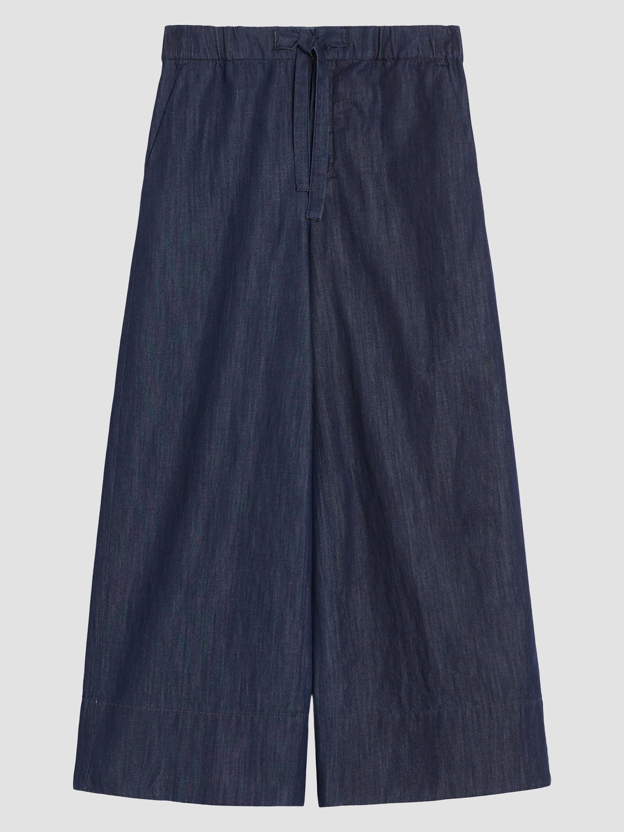 Max Mara Women's Denim Joggers - Midnight Blue | Thumbnail 2