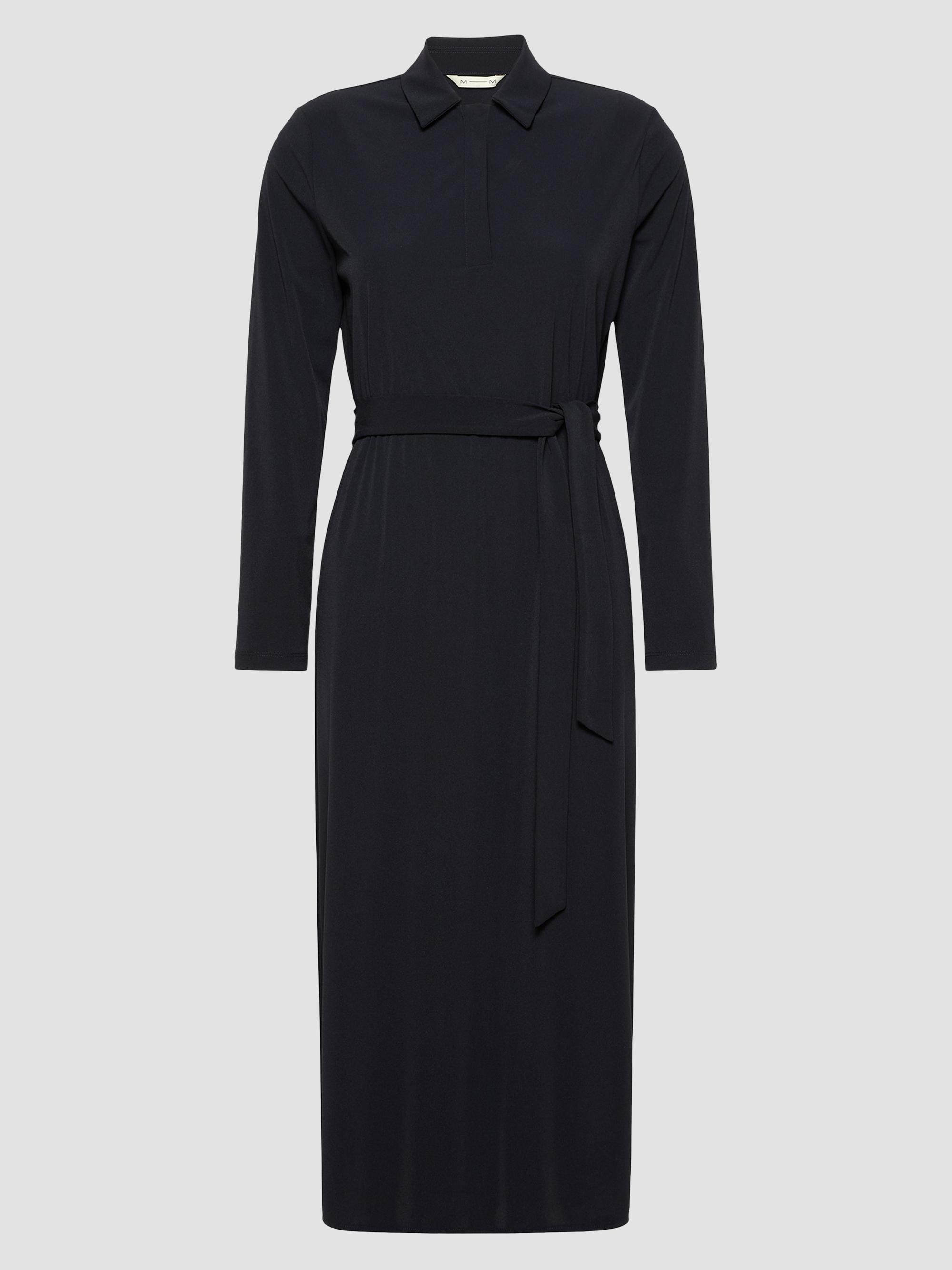 giorgio armani tab front jersey dress Giorgio Armani Women's Tab Front Jersey Dress - Dark Grey