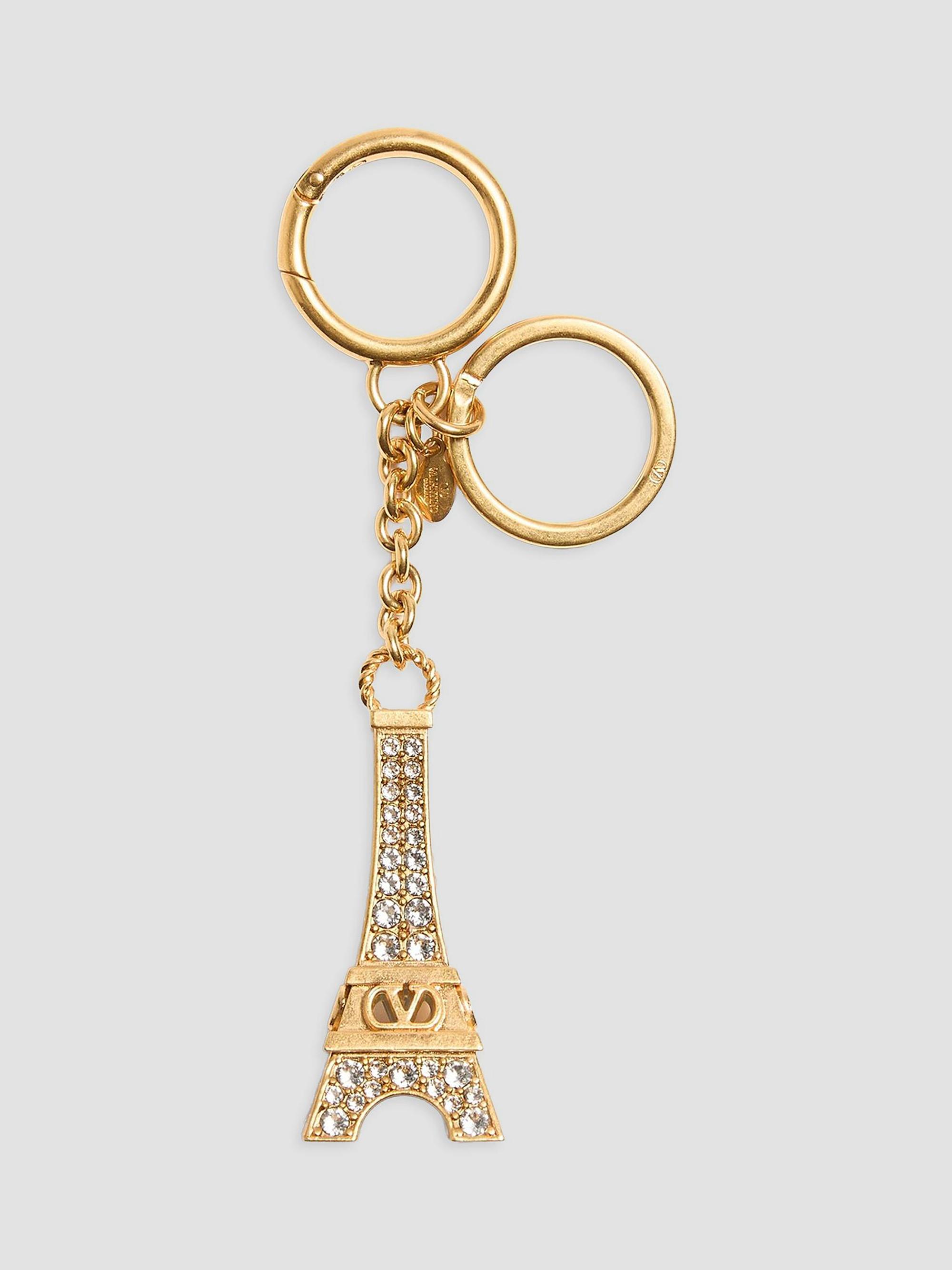 Valentino Garavani Women's Chez Bag Charm with Key Ring - Antique Brass | Thumbnail 2