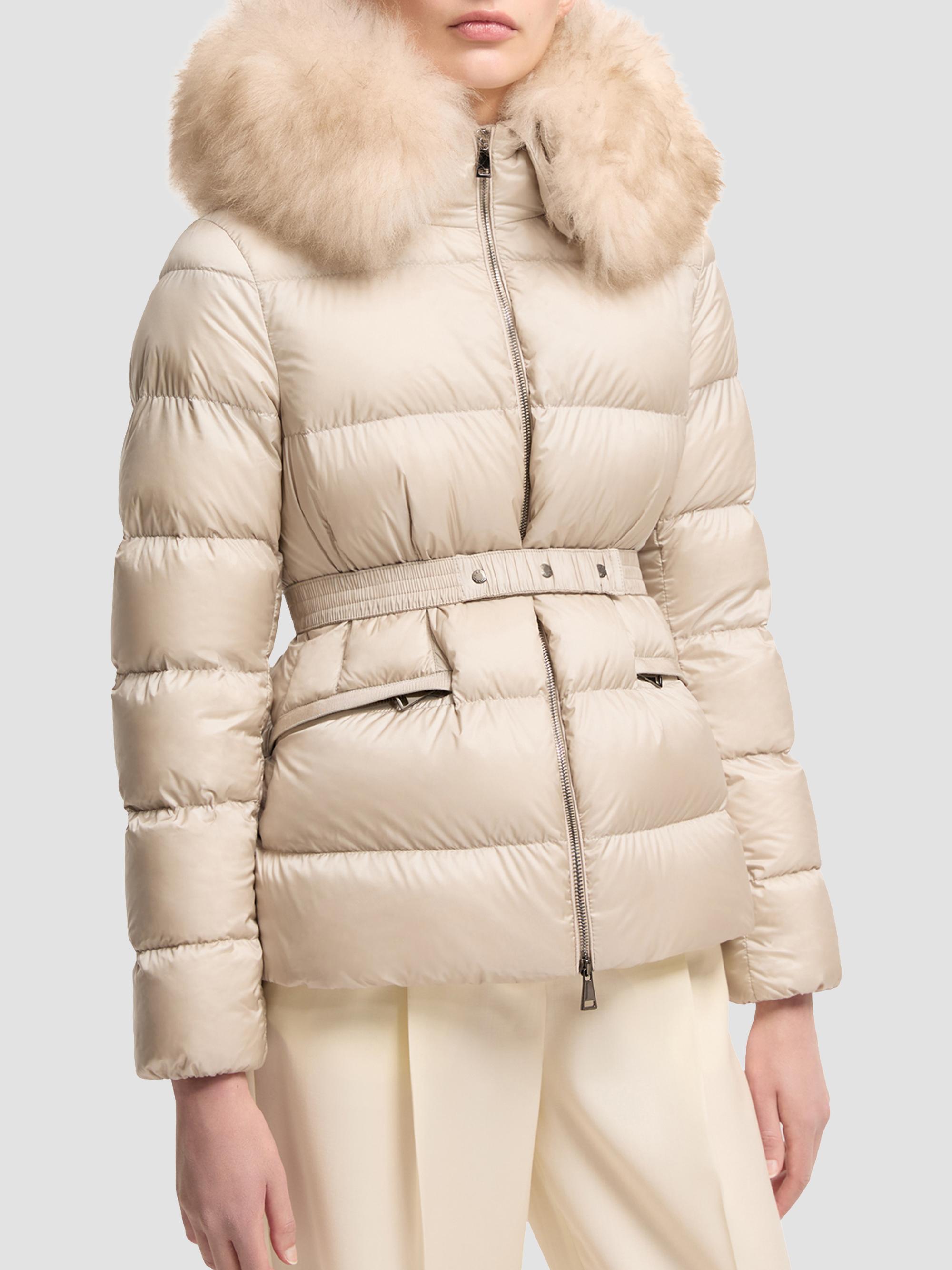 Moncler Women's Boed Puffer Jacket - Light Beige | Thumbnail 2