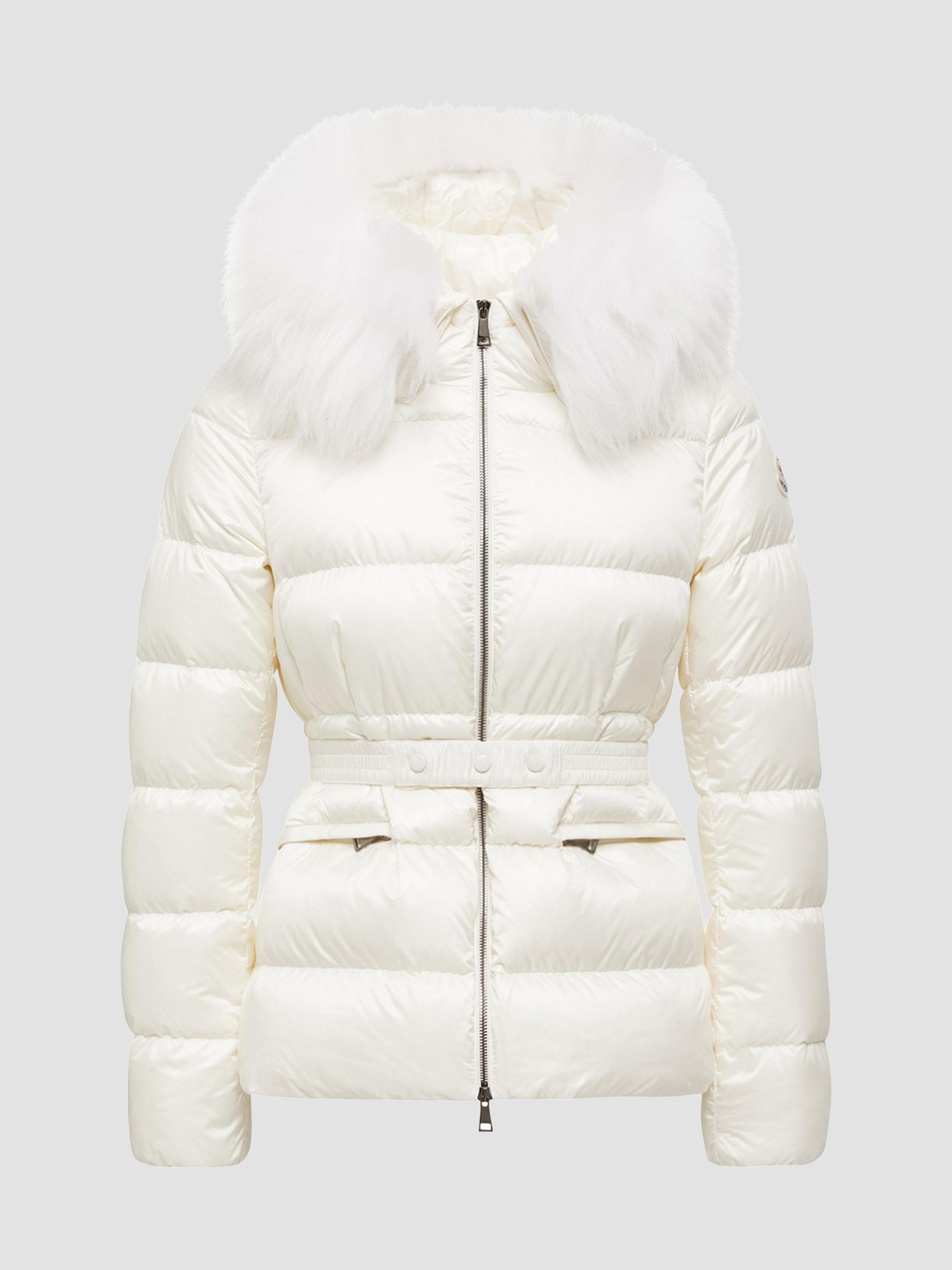 Moncler Women's Boed Puffer Jacket - White | Thumbnail 5