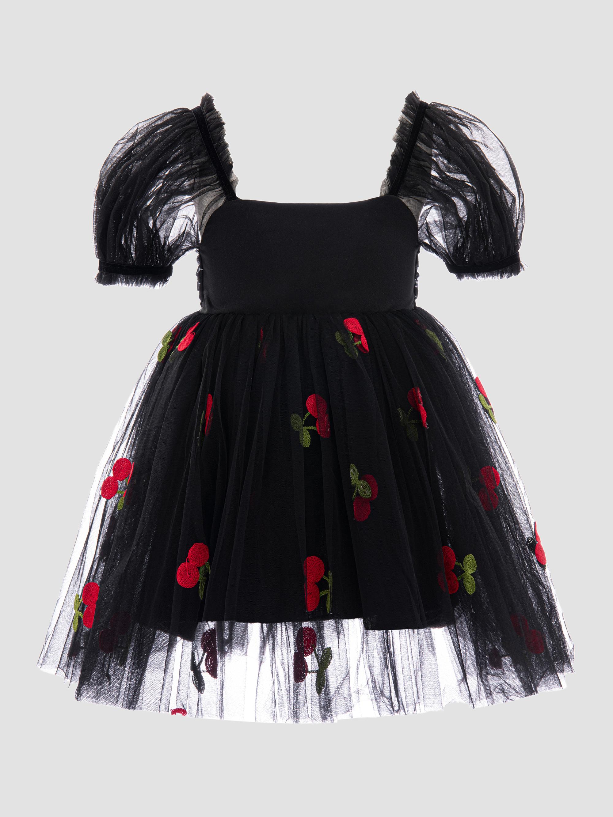 Mimi Tutu Little Girl's & Girl's Elysande Dress - Black | Thumbnail 8
