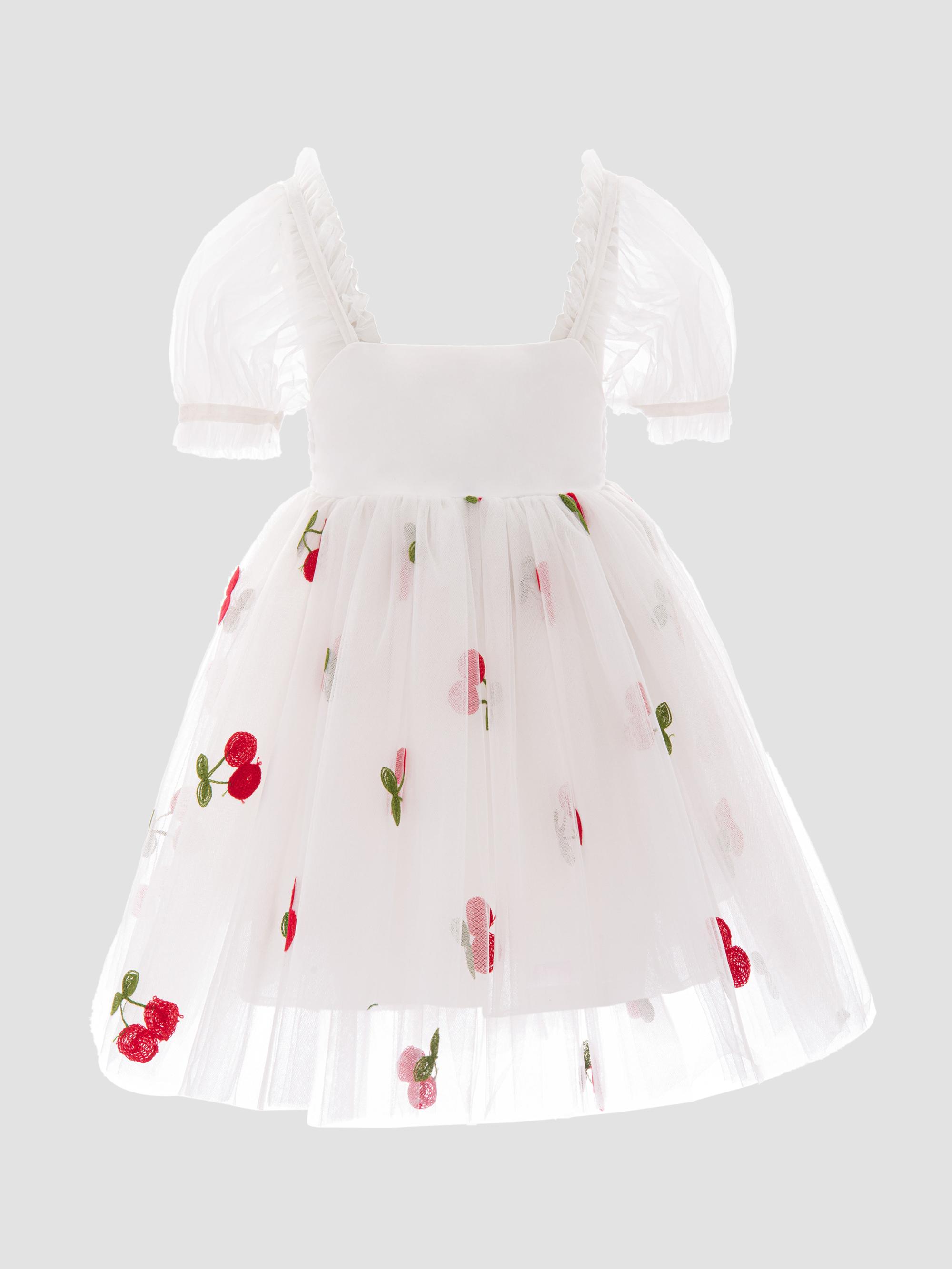 Mimi Tutu Little Girl's & Girl's Elysande Dress - White | Thumbnail 7