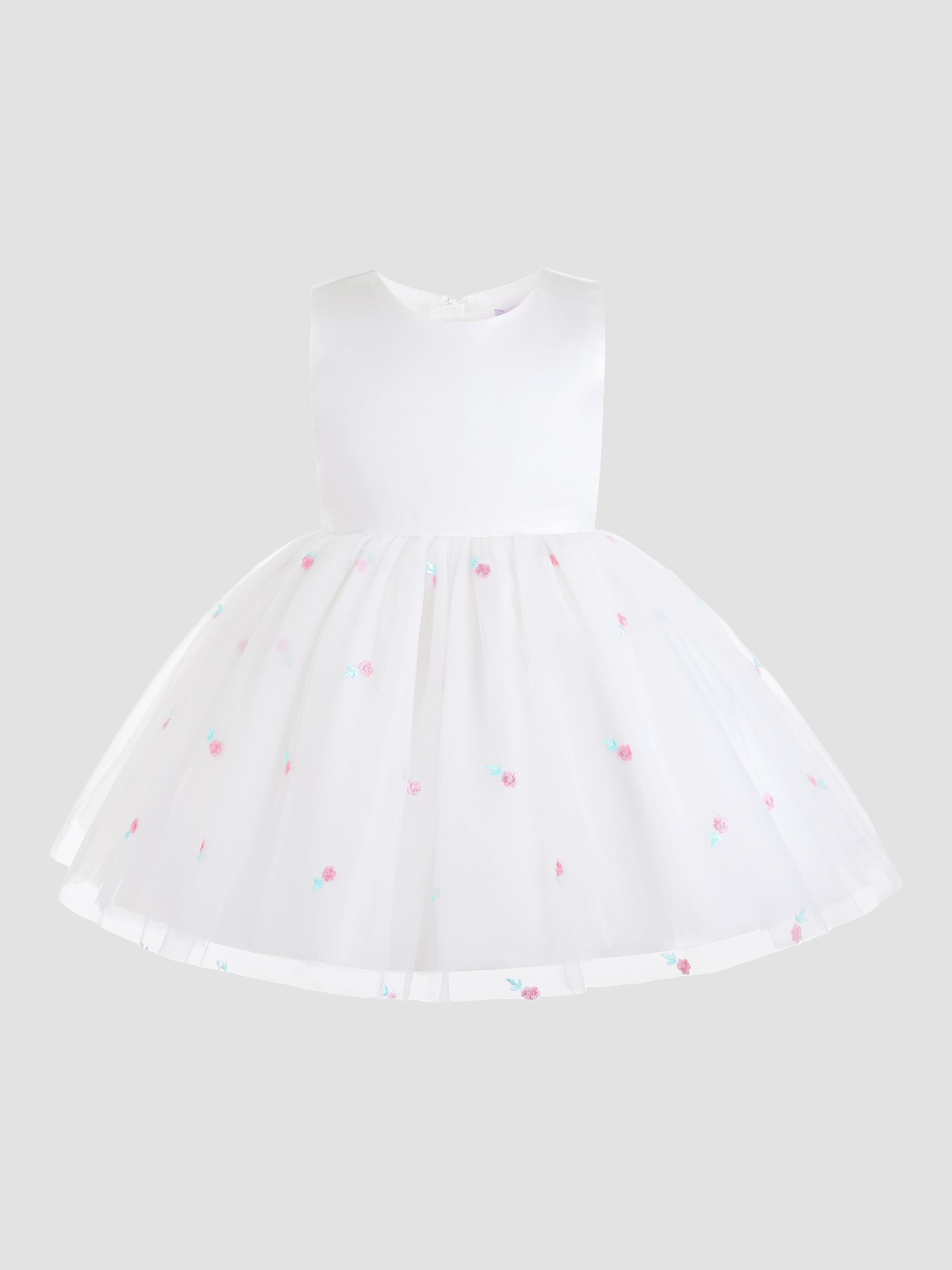 Mimi Tutu Little Girl's & Girl's Eveloria Dress - White | Thumbnail 4
