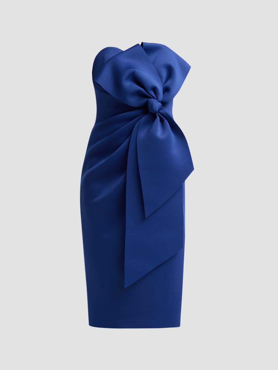 burgundy off shoulder prom dress GLS Long Formal the - Navy - Open Back Back Details satin plain wedding dress Dimensions:4 x 5 Inch MARY Linen Wrap Dress
