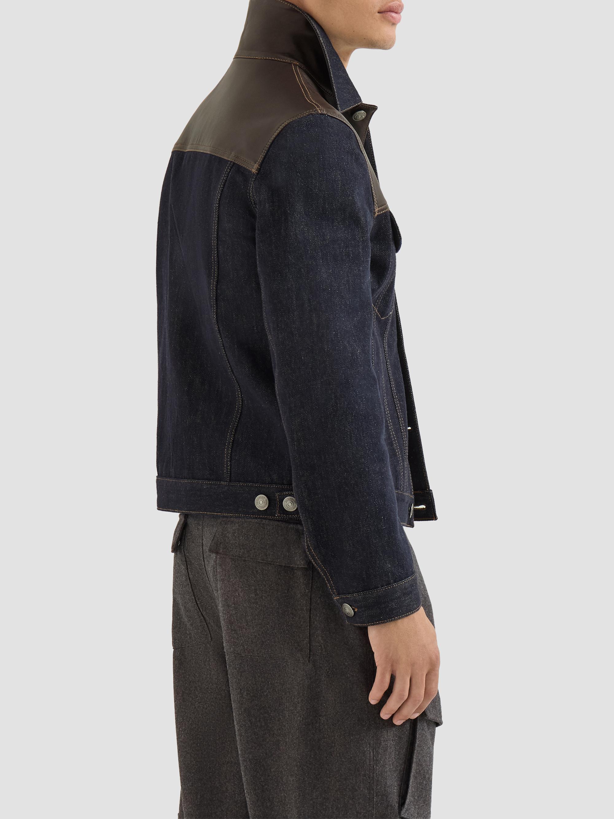 Brunello Cucinelli Paneled No-Fade Denim Four-Pocket Jacket | Saks ...