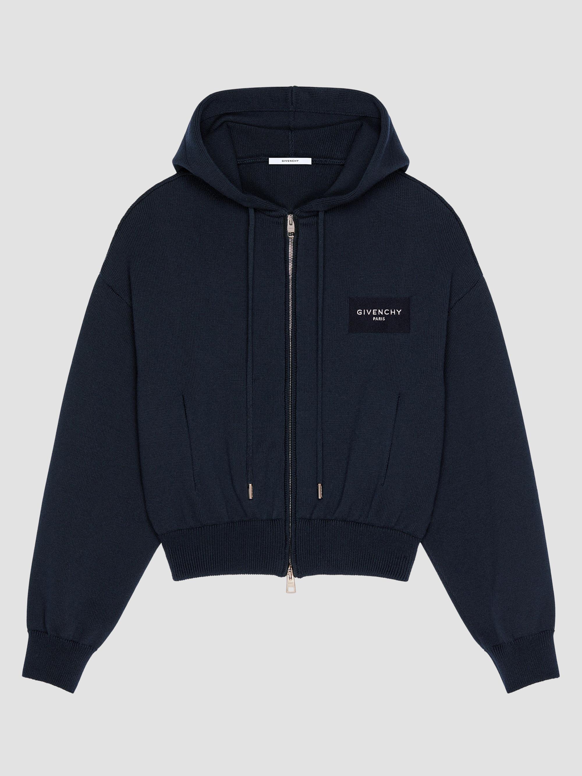 Balenciaga Washed Crayon Political Zip-Up Regular Fit Hoodie