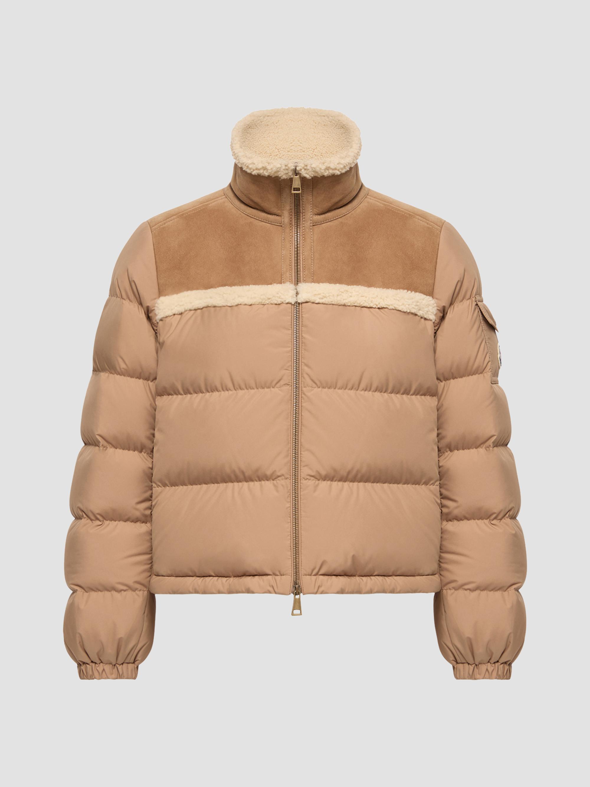 Moncler Women's Aurore Puffer Coat - Light Brown | Thumbnail 5