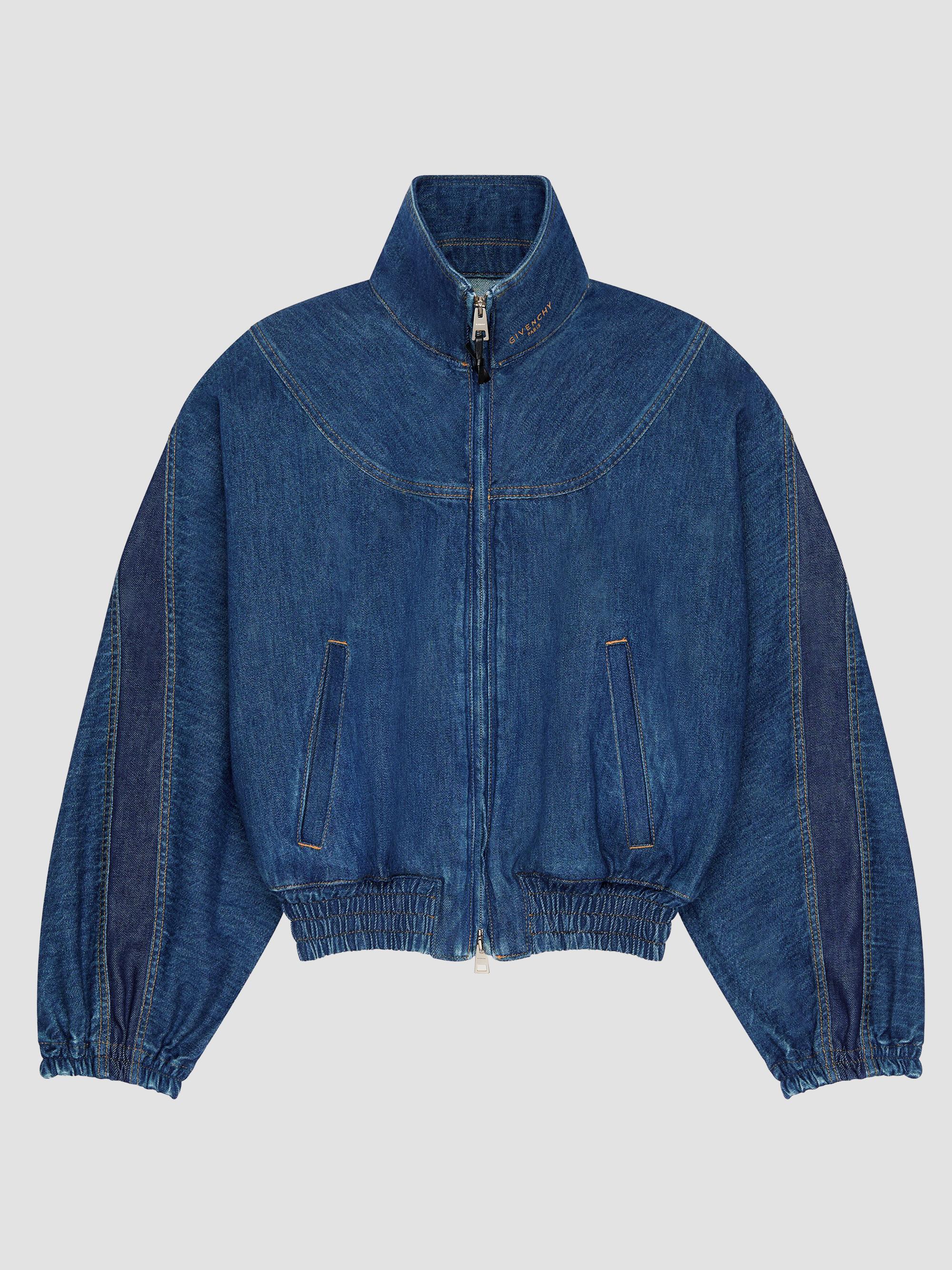 Miu Miu Denim Blouson Jacket | Saks Fifth Avenue