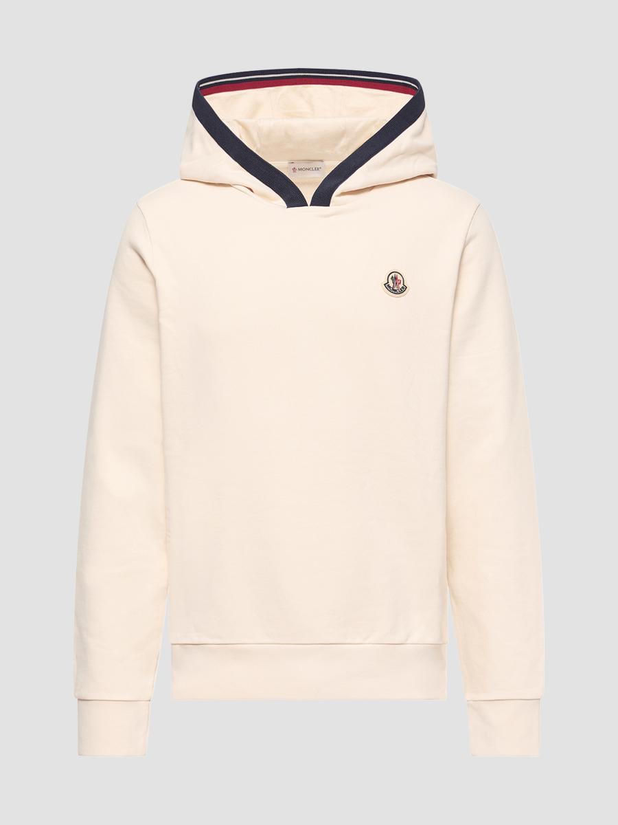 Moncler Men's Hoodie In Cotton In Multi