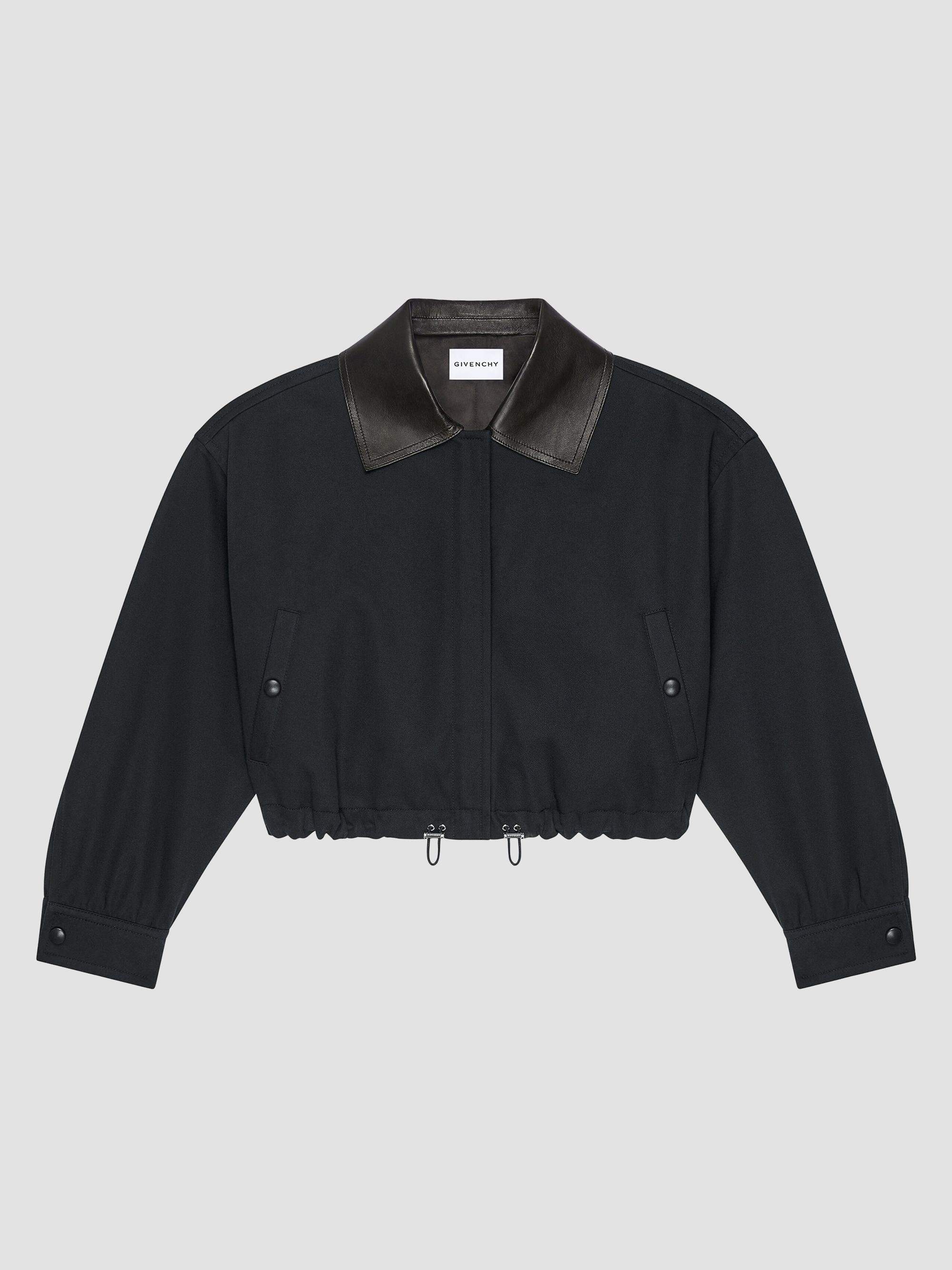 Dries Van Noten Vipa Polka Dot Satin Crop Jacket | Saks Fifth Avenue