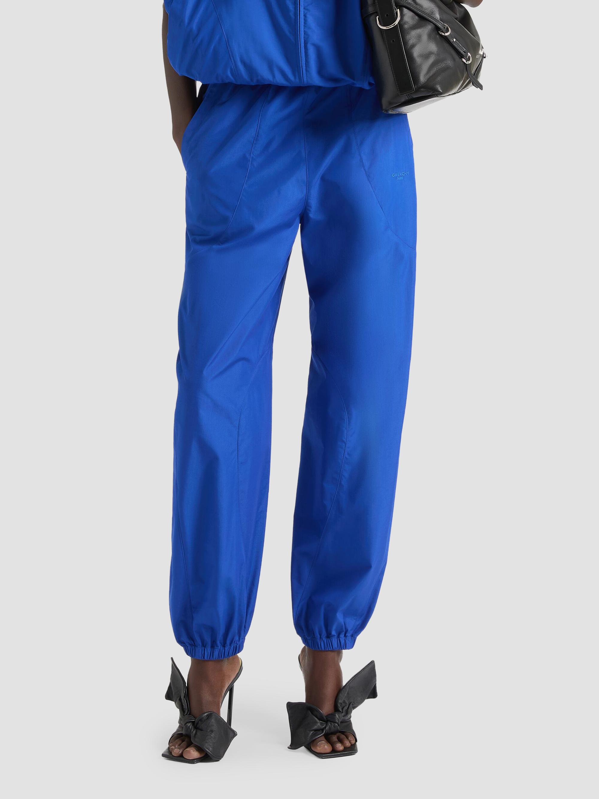 GIVENCHY ジバンシー ドローコード 中綿 フーデッドコート 42 ブルー Givenchy Cocoon Jogger Pants in Technical Cotton | Saks Fifth Avenue