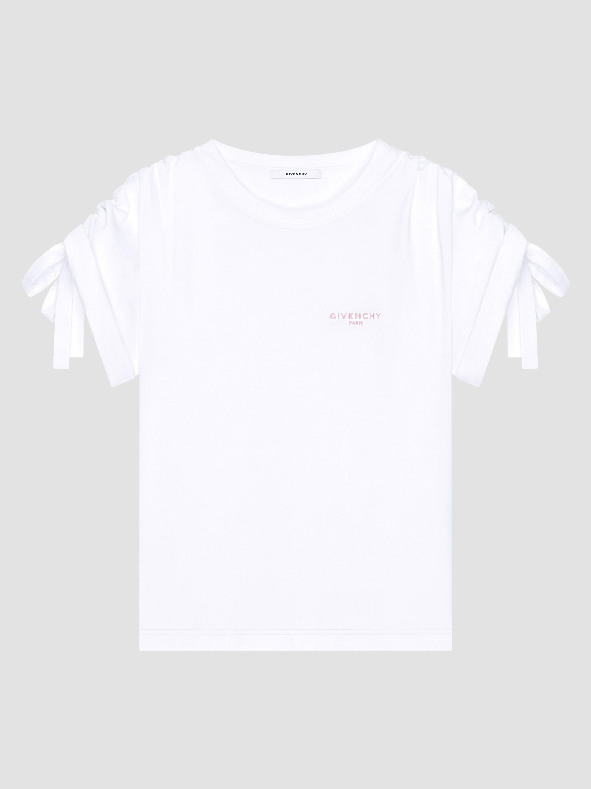 Givenchy T Shirt in Cotton with Unravelled Print | Saks Fifth Avenue