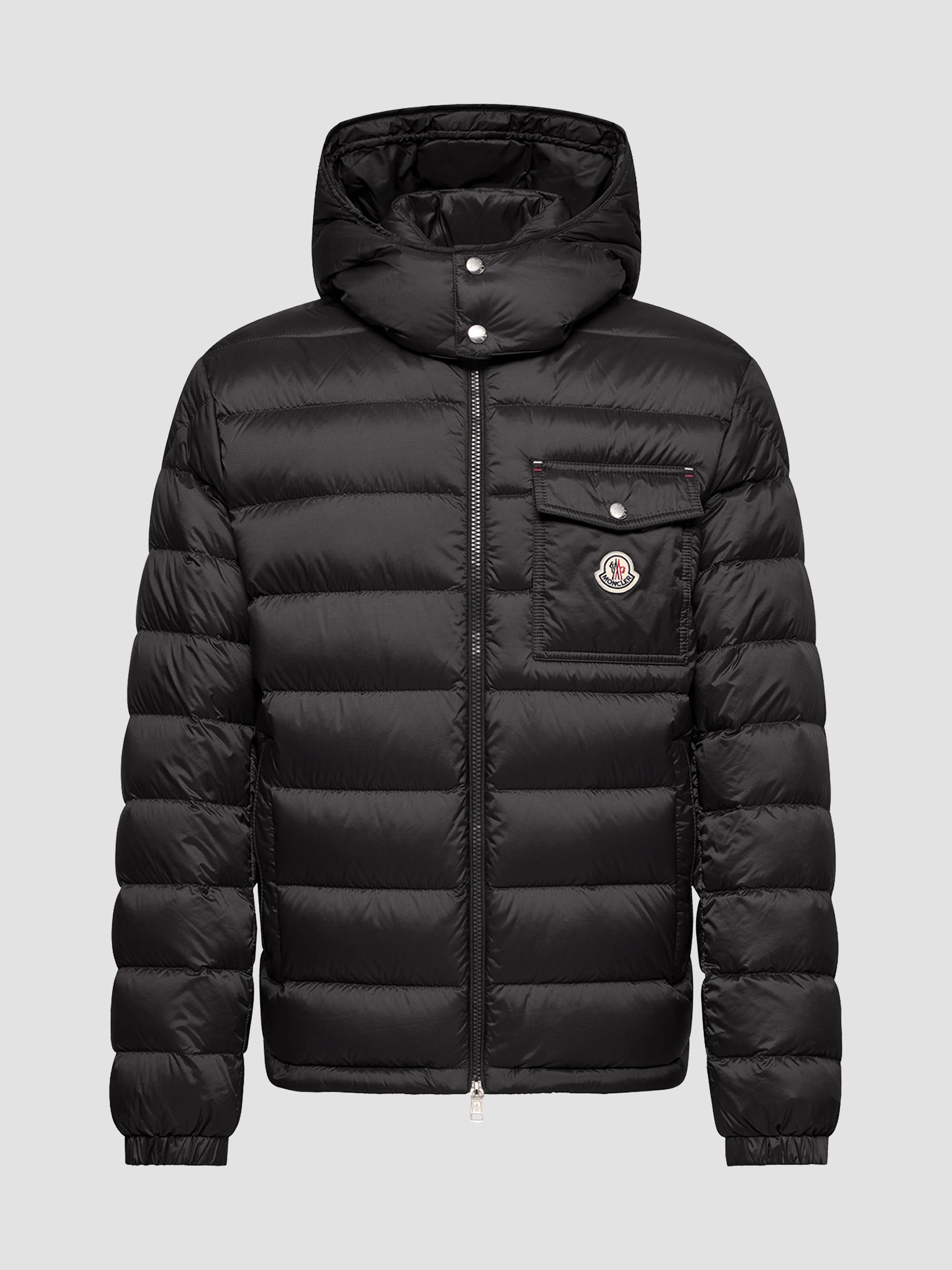 Moncler Montgenevre Wool Flannel Padded Hooded Jacket | Saks Fifth