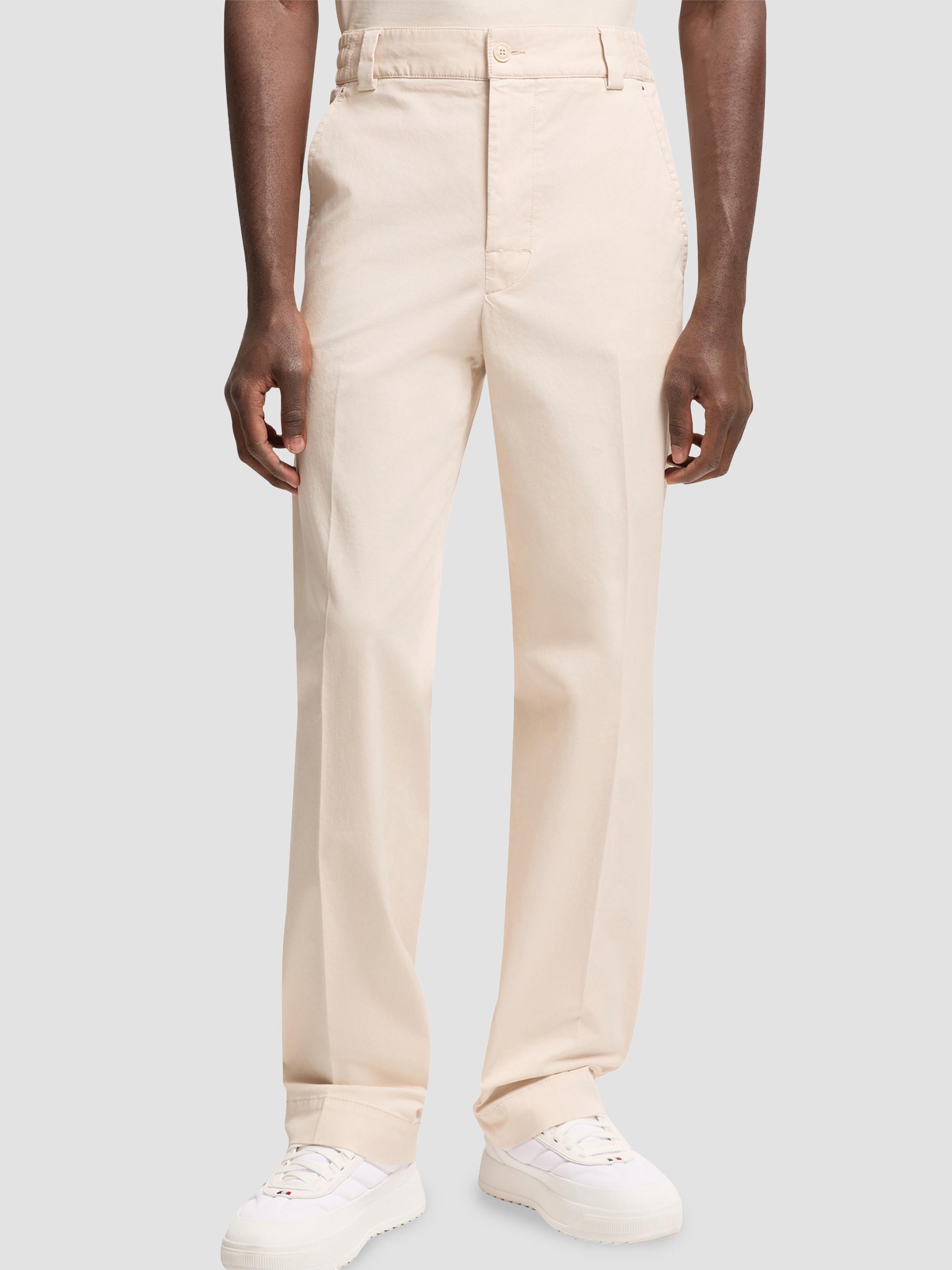 Moncler Men's Pants in Cotton - White | Thumbnail 2