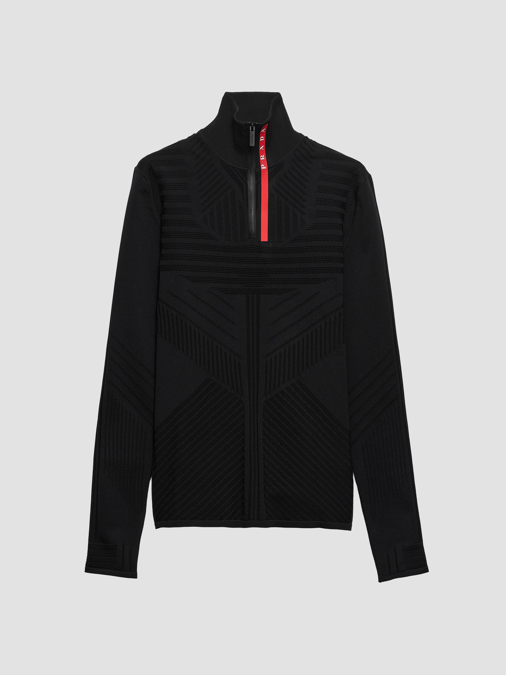 Prada Sweatshirt With Re-Nylon Details | Saks Fifth Avenue