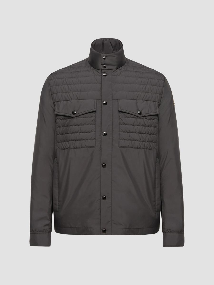 Moncler Men's Vnorviane Puffer Jacket In Black