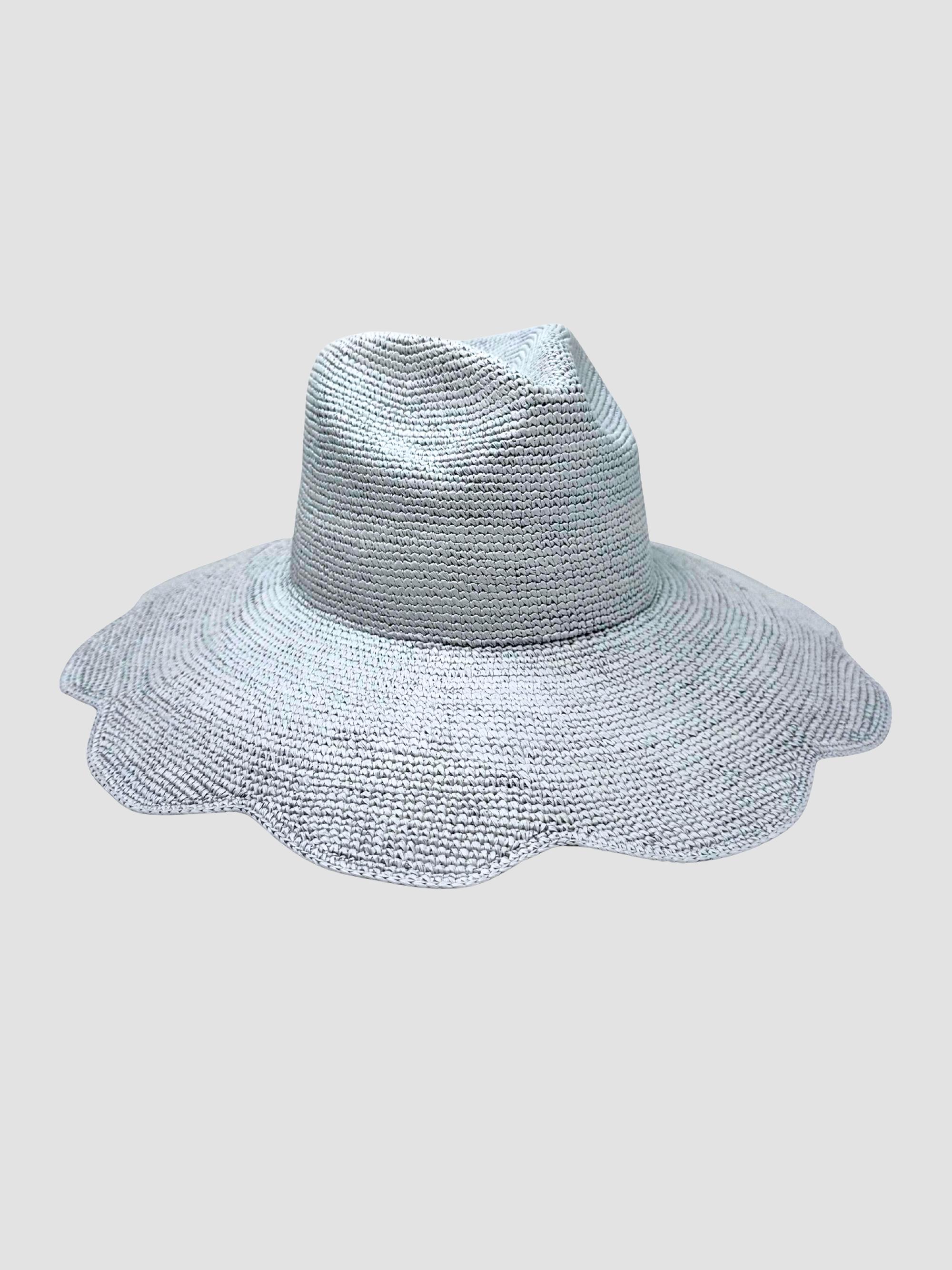 Freya Women's Bay Mist Straw Sun Hat - Mist - Size Small