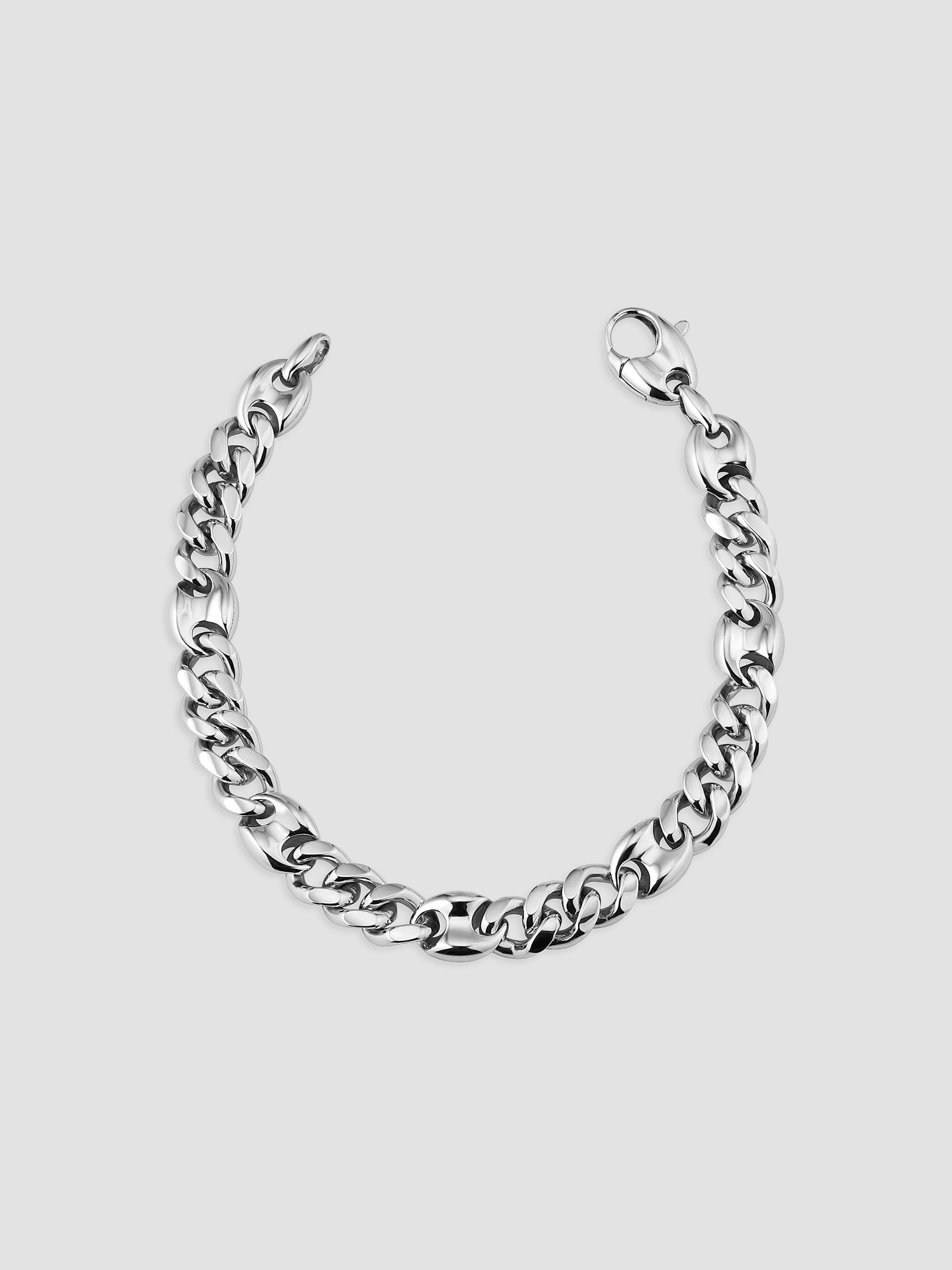貴重 美品 emanuele bicocchi シルバーブレスレット 925 Emanuele