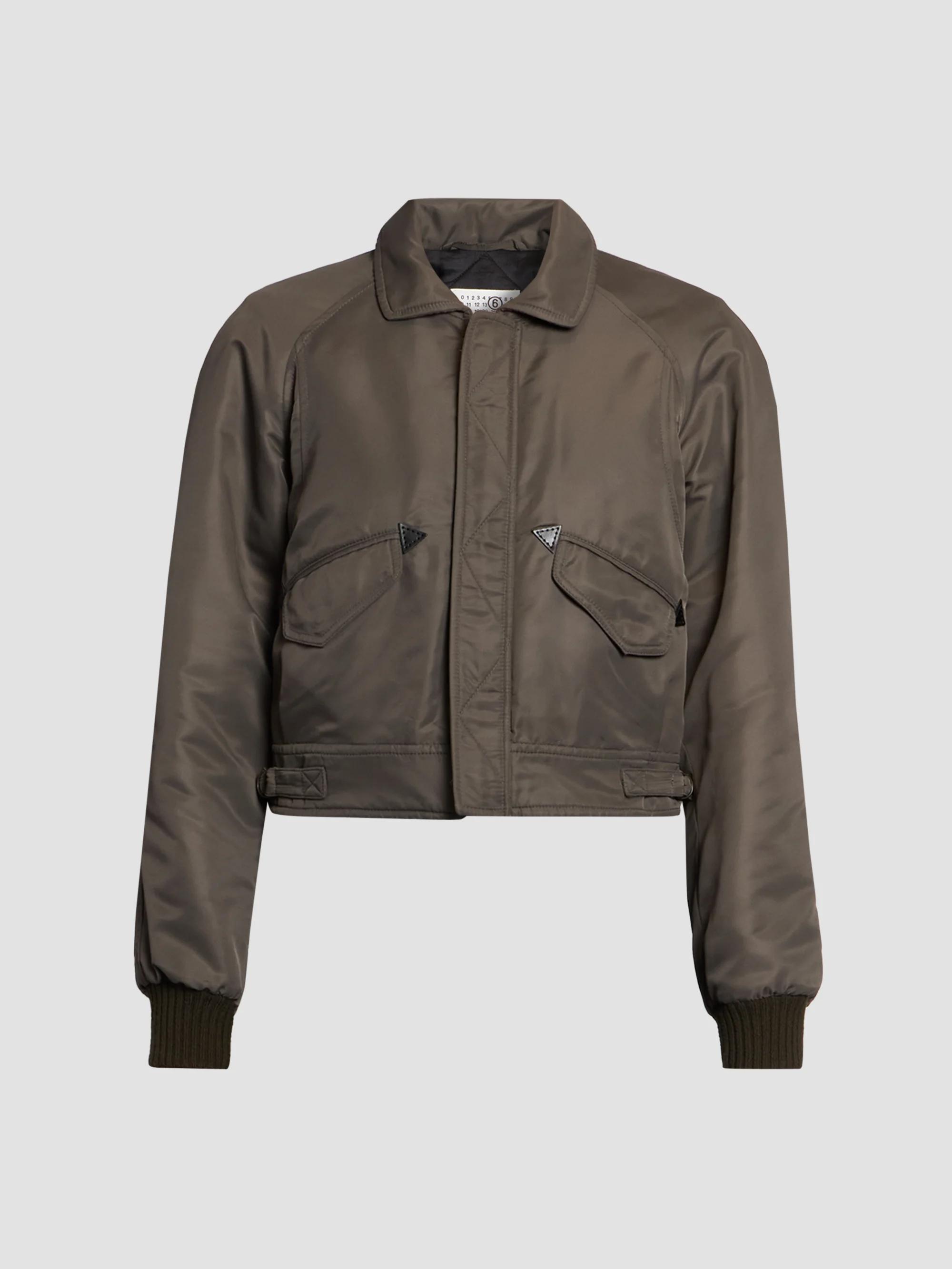 Maison Margiela Wool Gabardine Zip Jacket | Saks Fifth Avenue