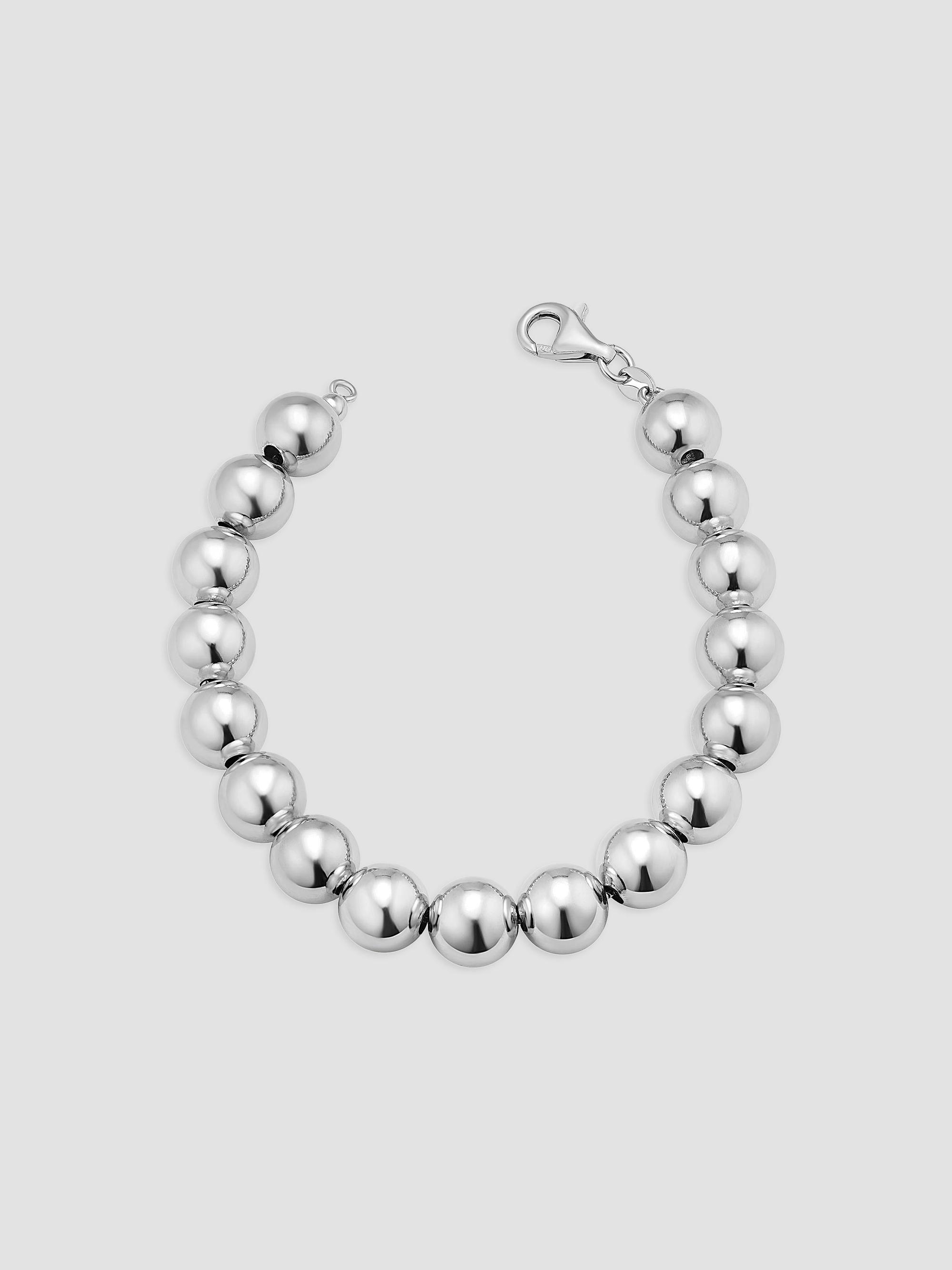 Oradina Women's Belle of the Ball Bracelet in Sterling Silver - Silver - Size 7.5