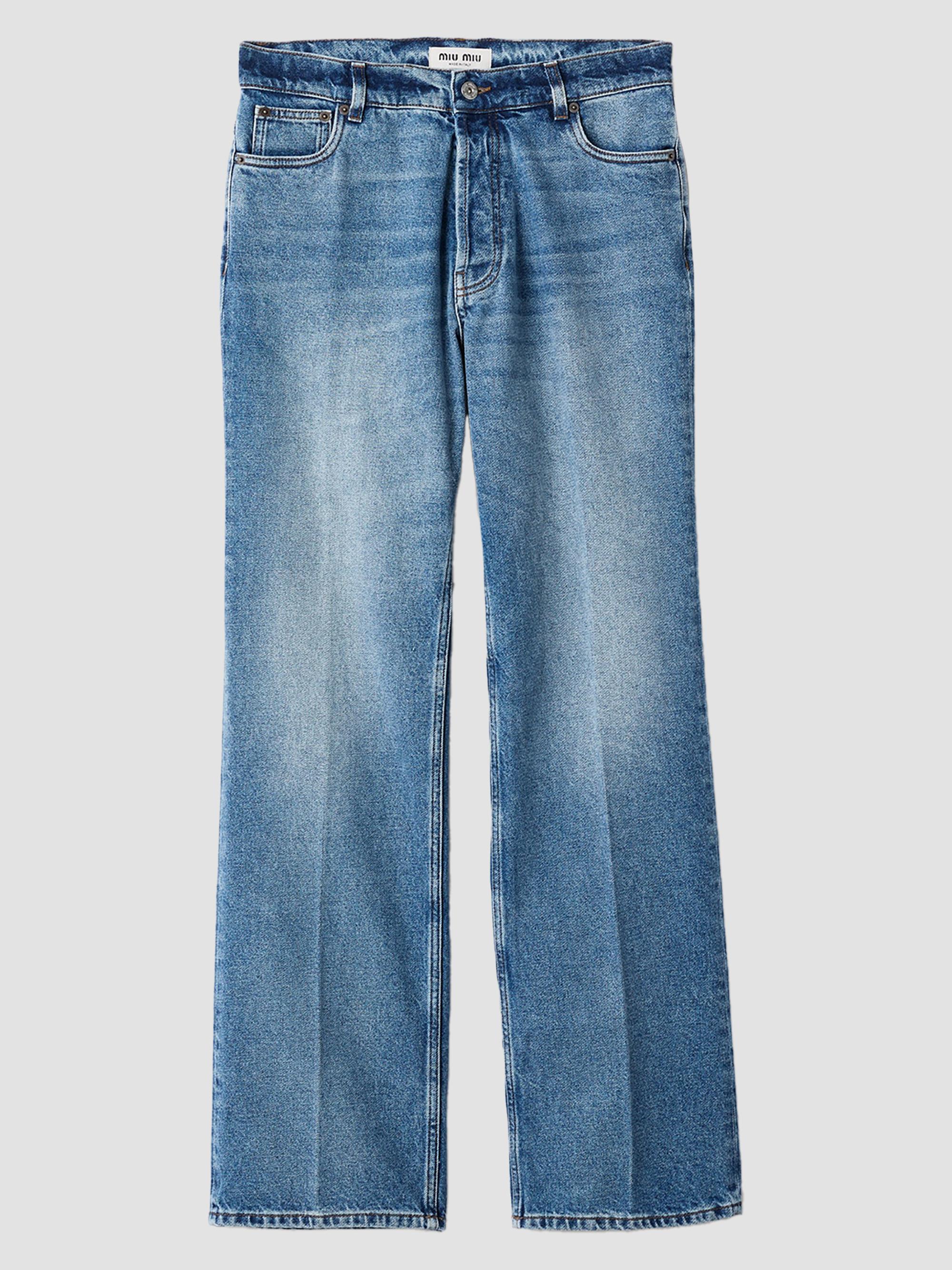 Miu Miu Chambray Jeans | Saks Fifth Avenue
