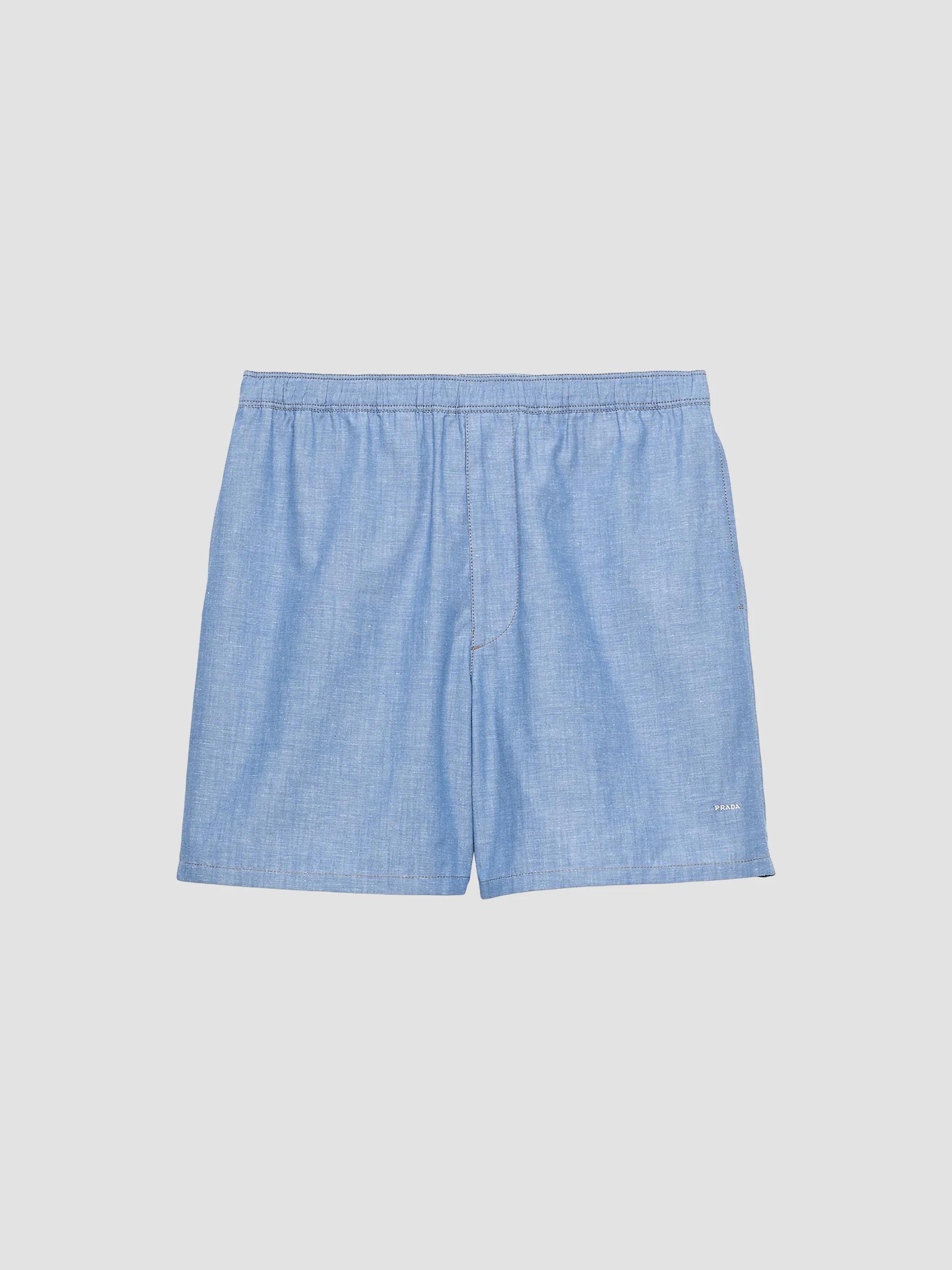LOEWE Anagram Denim Shorts | Saks Fifth Avenue